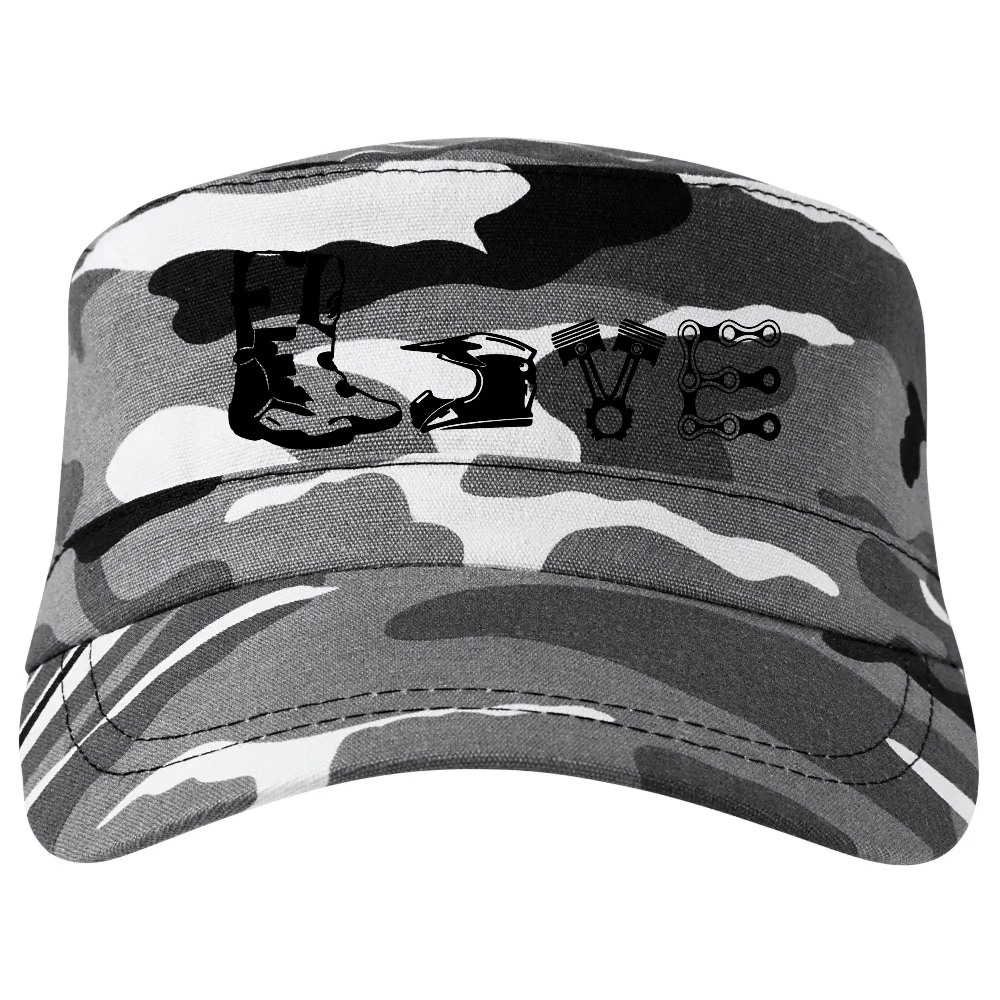 Motocross tričká - Enduro Love - Šiltovka CAMO