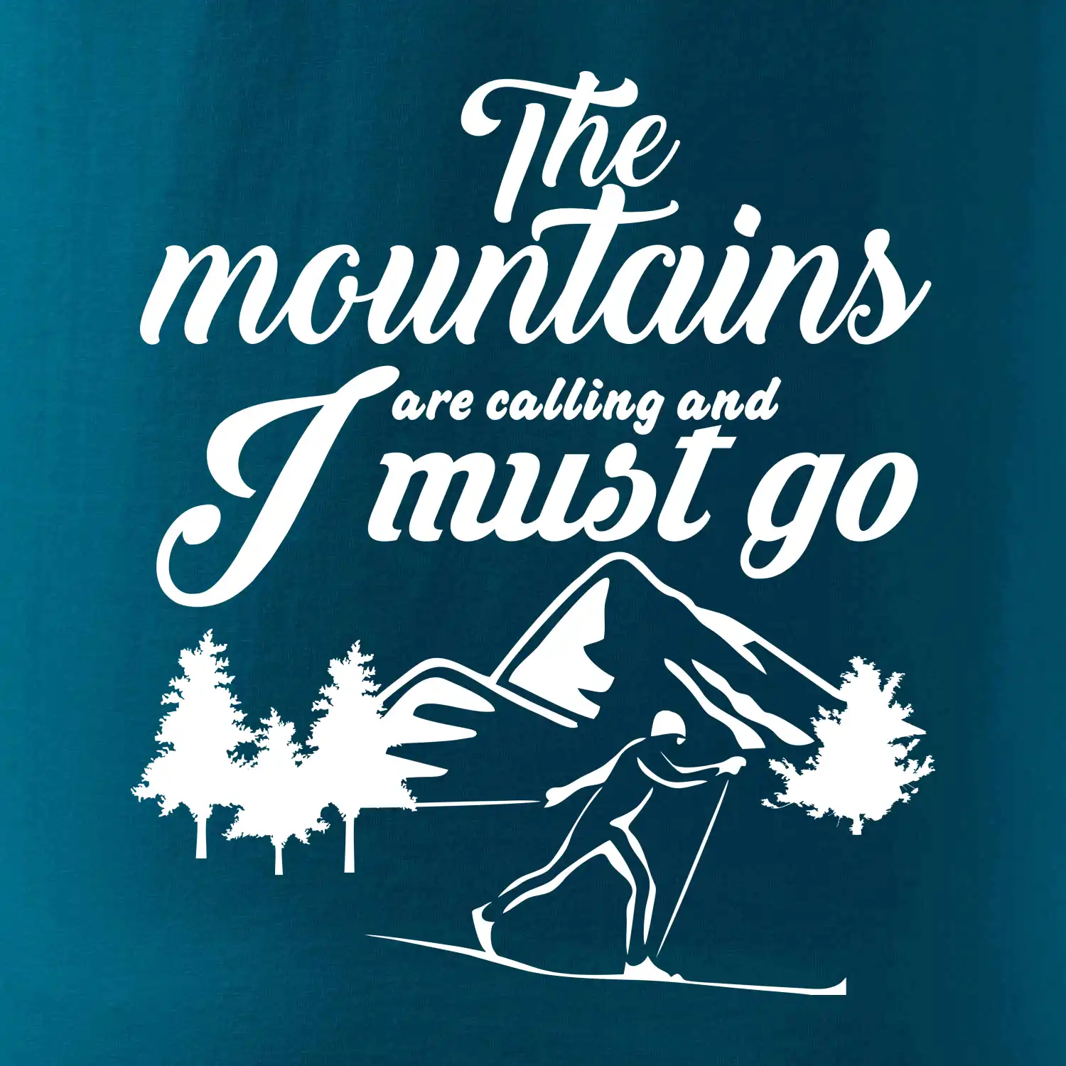 The mountains are calling běžkař