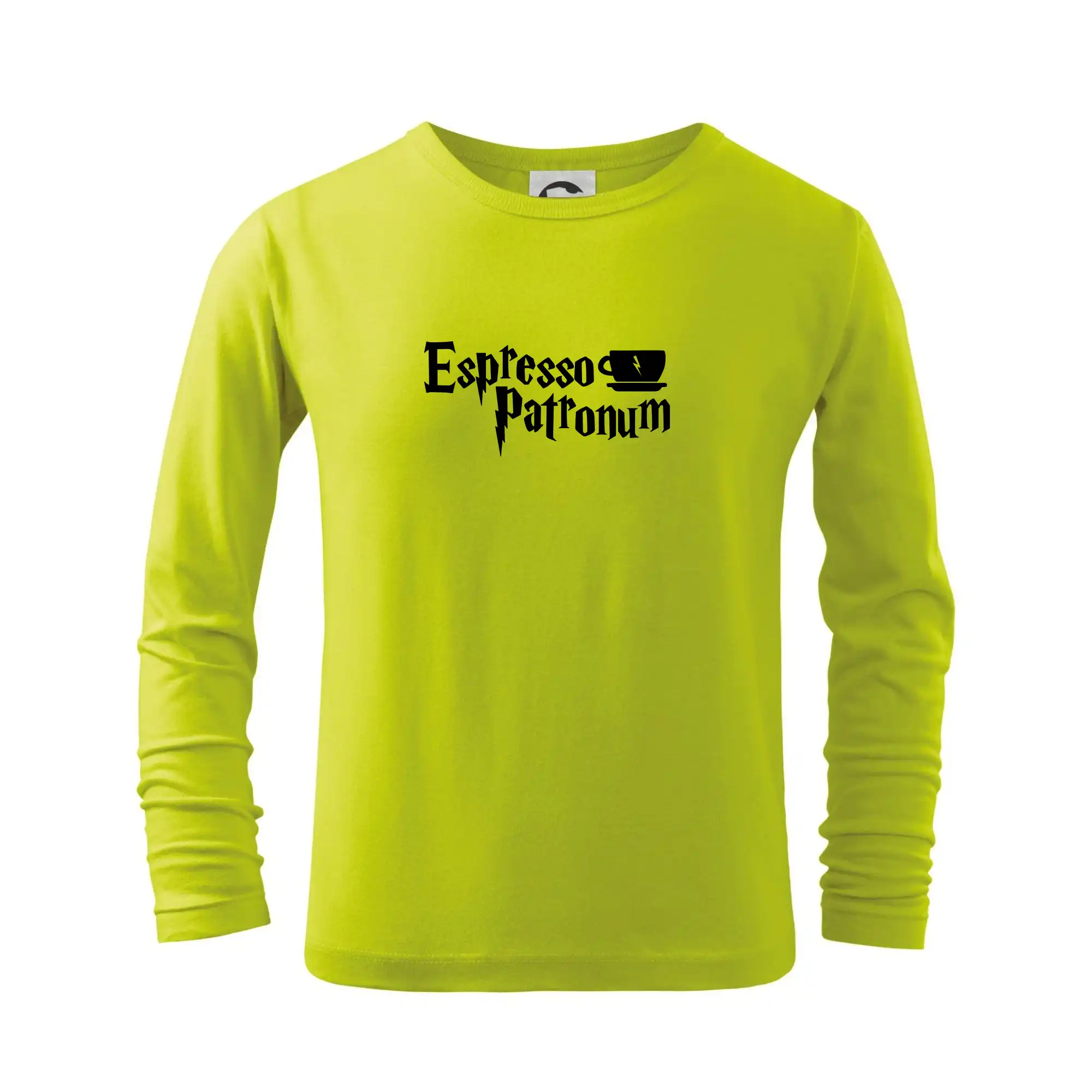 Filmové tričká - Harry - Espresso Patronum - Tričko detské Long Sleeve
