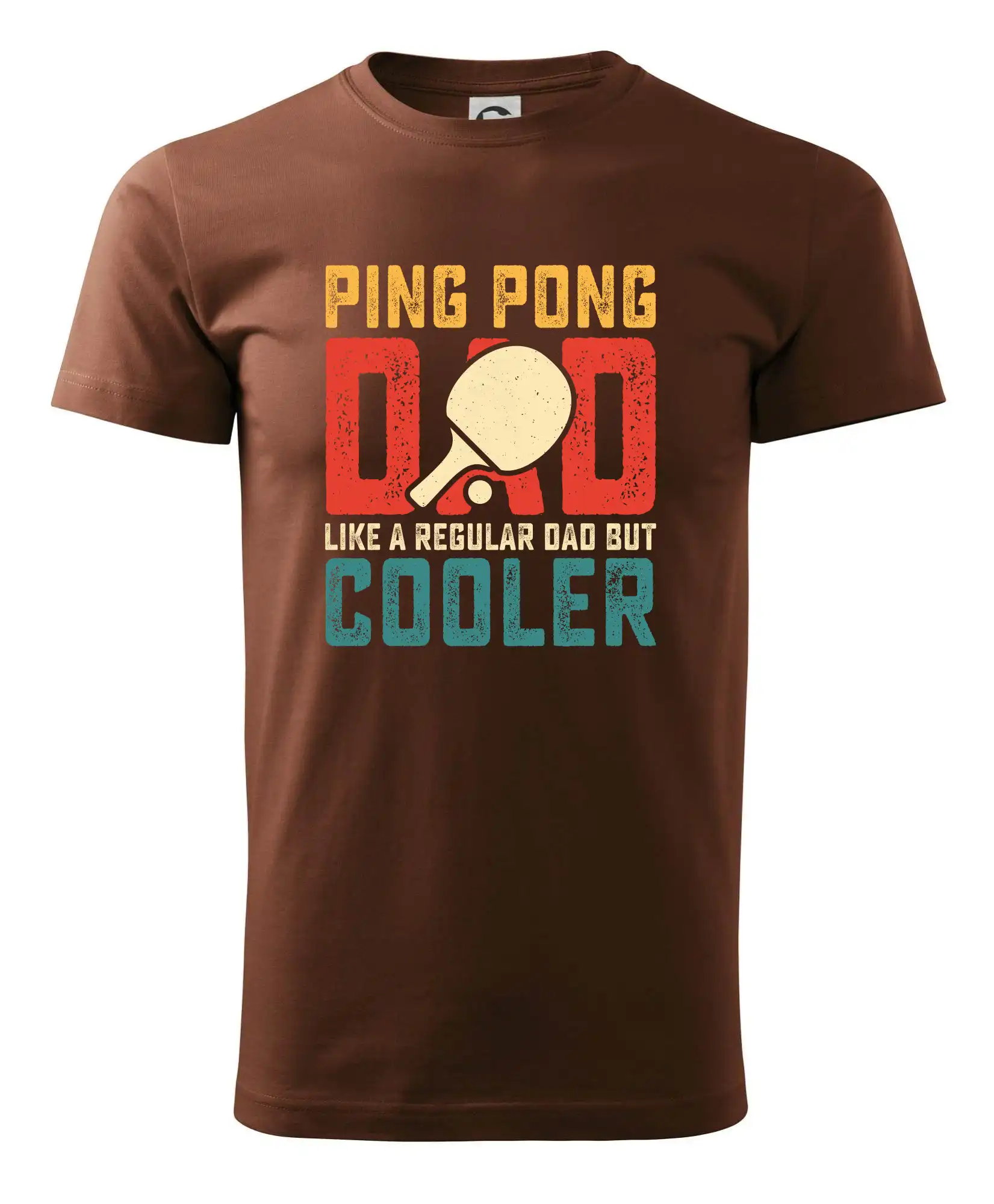 Vtipné tričká na stolný tenis - Ping pong dad like a regular dad but cooler - Pánske tričko nižšej gramáže