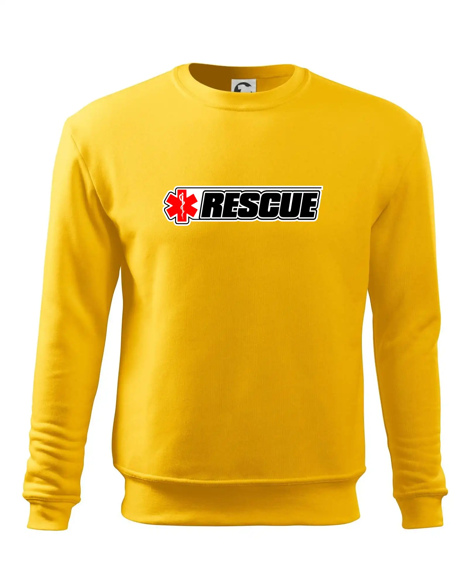 Tričká a mikiny pre záchranárov a lekárov - Kvalitné oblečenie pre zdravotníkov - Záchranár rescue kríž červený - Mikina Essential detská