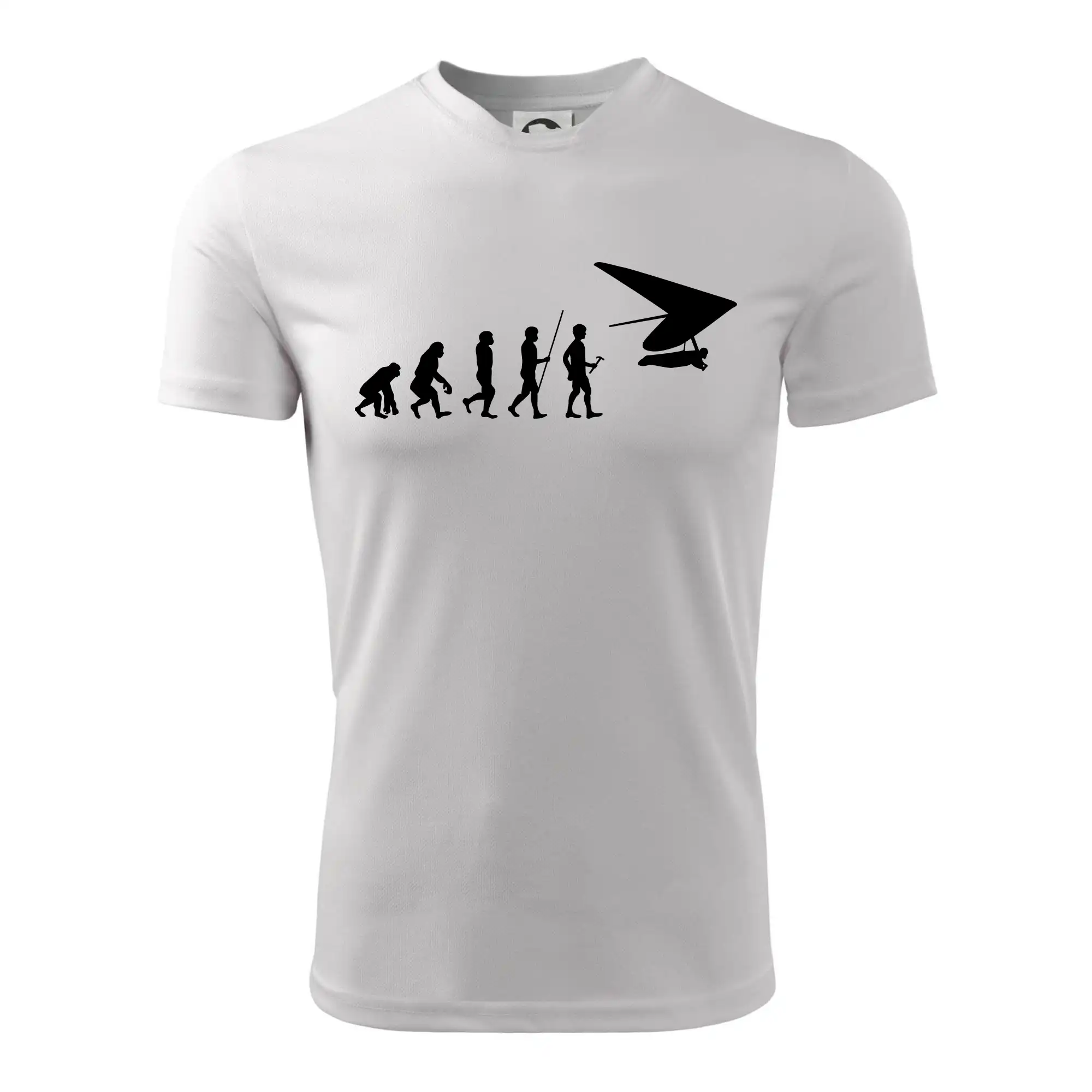 Tričká s motívom paraglidingu - Evolúcia rogalo - Detské tričko športové