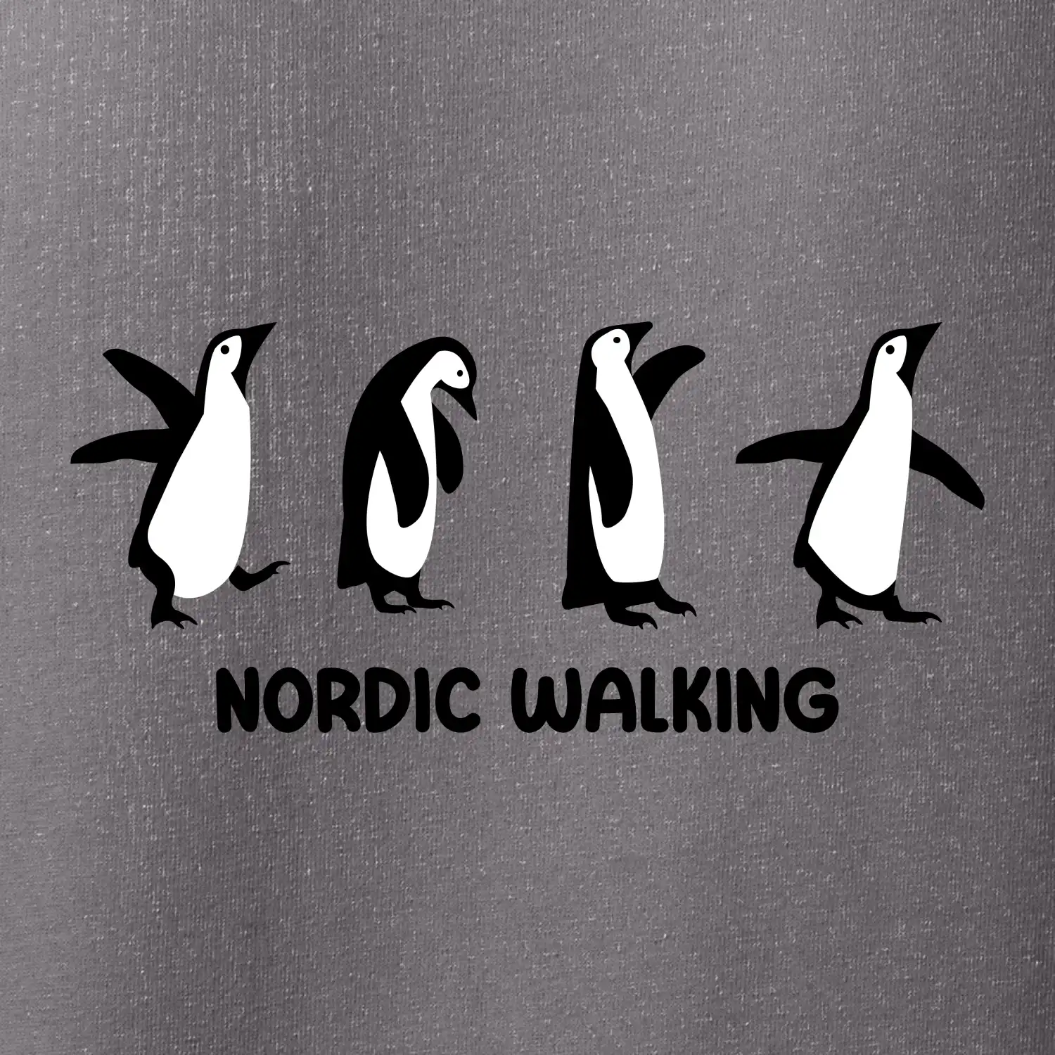 Nordic walking tučňáci - kreslení