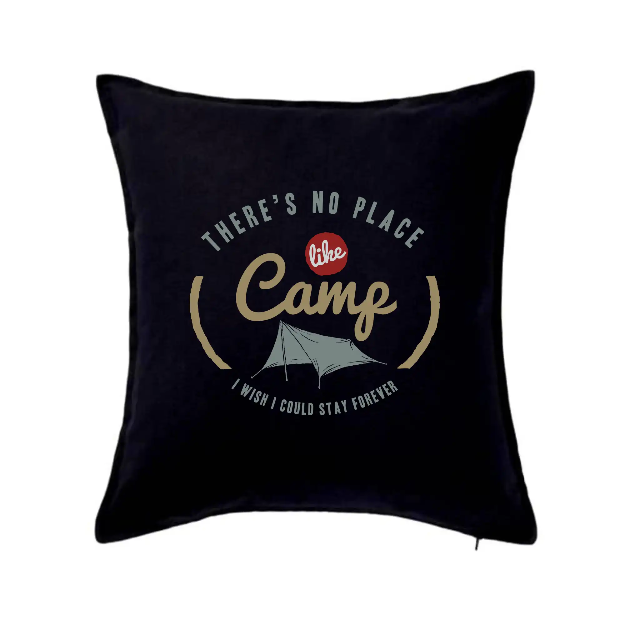 Trička na kempovanie - Camp place - Vankúš 50x50