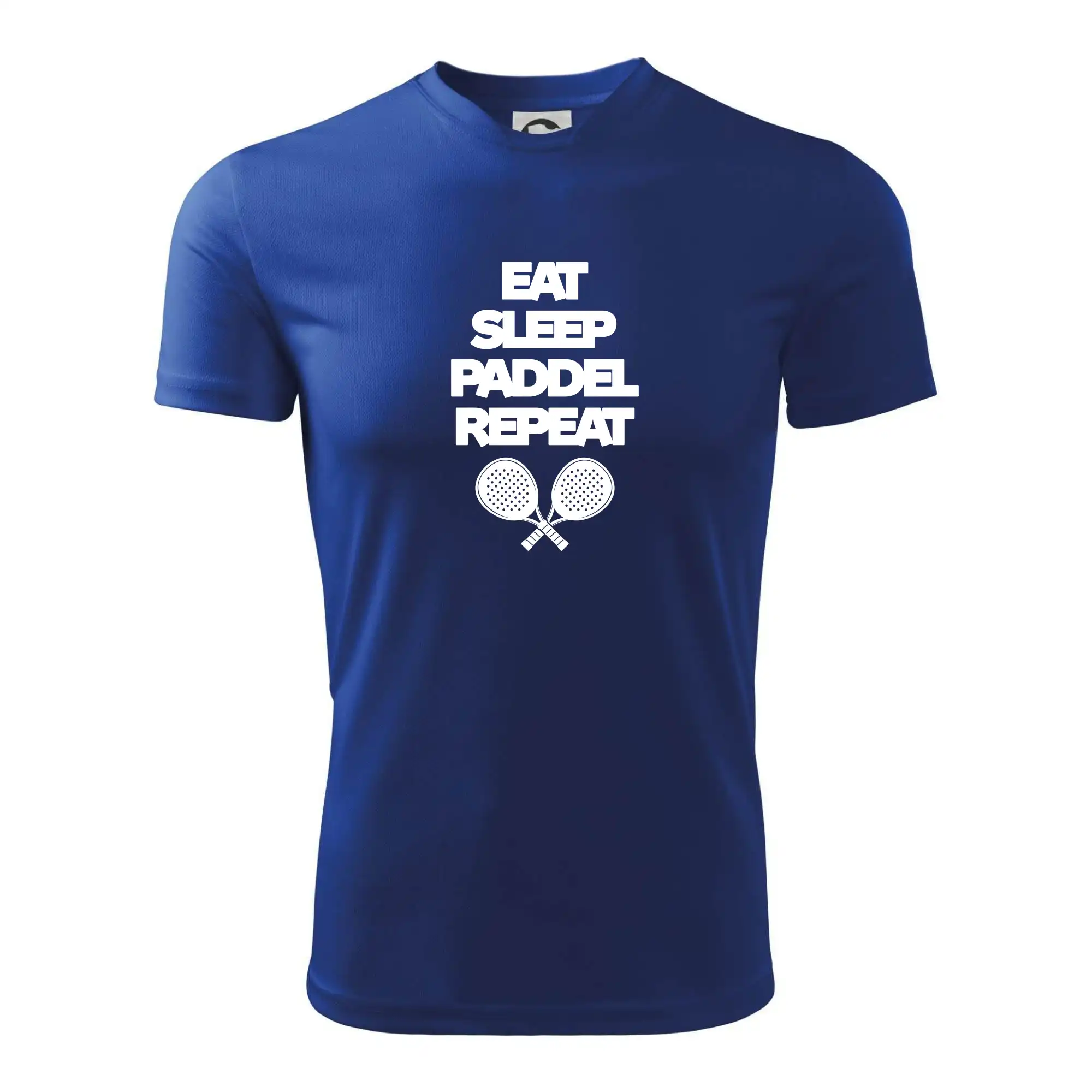 Eat sleep paddel repeat pod sebou