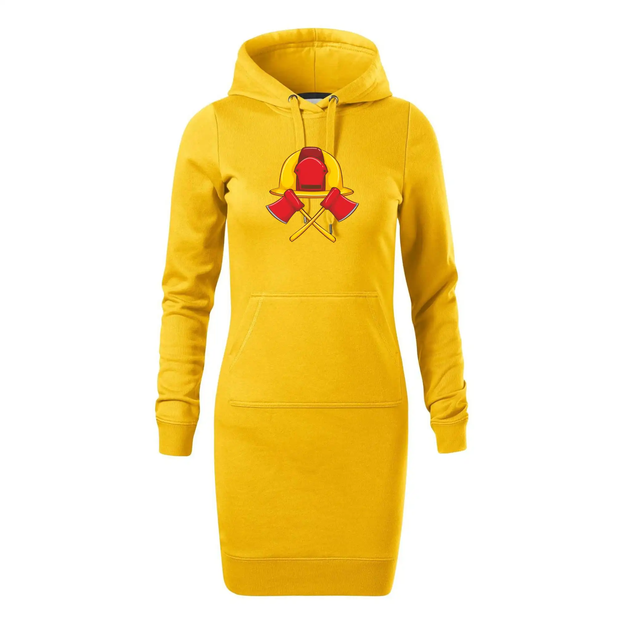 Hasičská helma a sekera