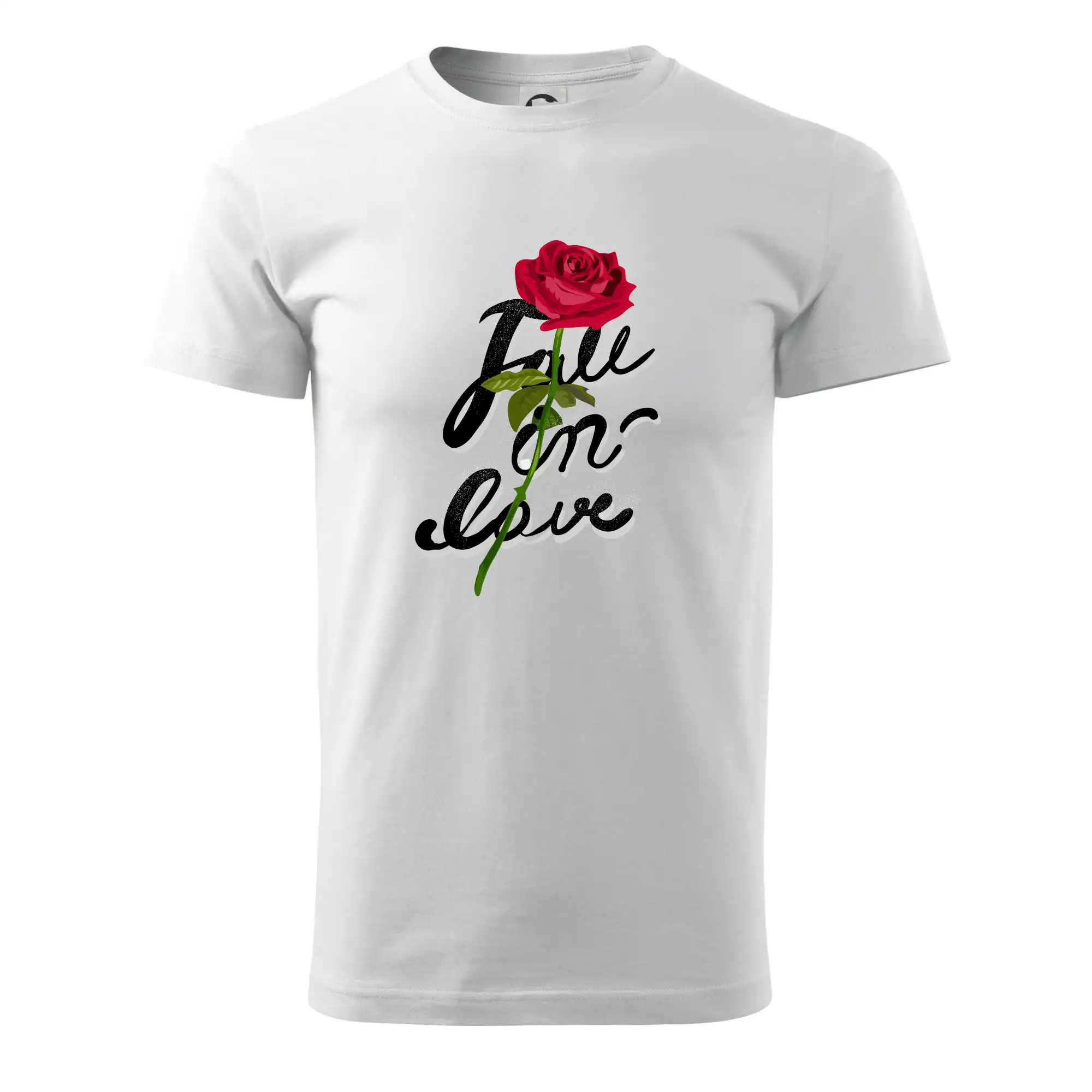 Tričká pre zamilovaných - Fall in Love - Tričko extra veľké  (5-8XL)