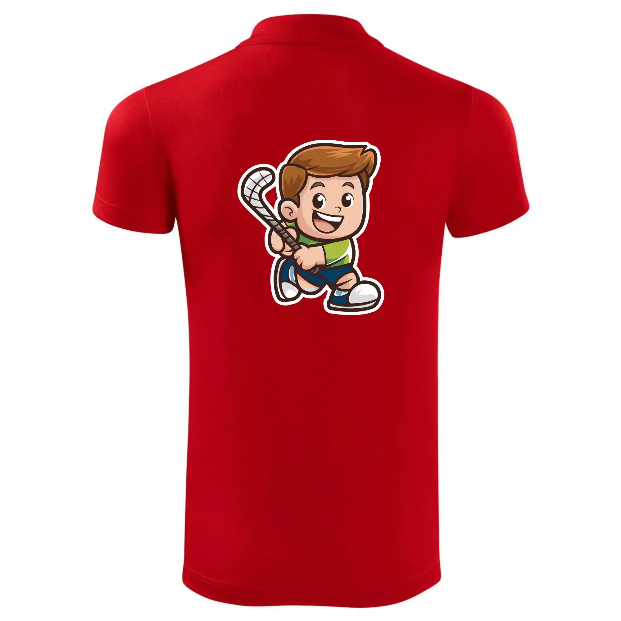 Ikona pozemní hokej kluk