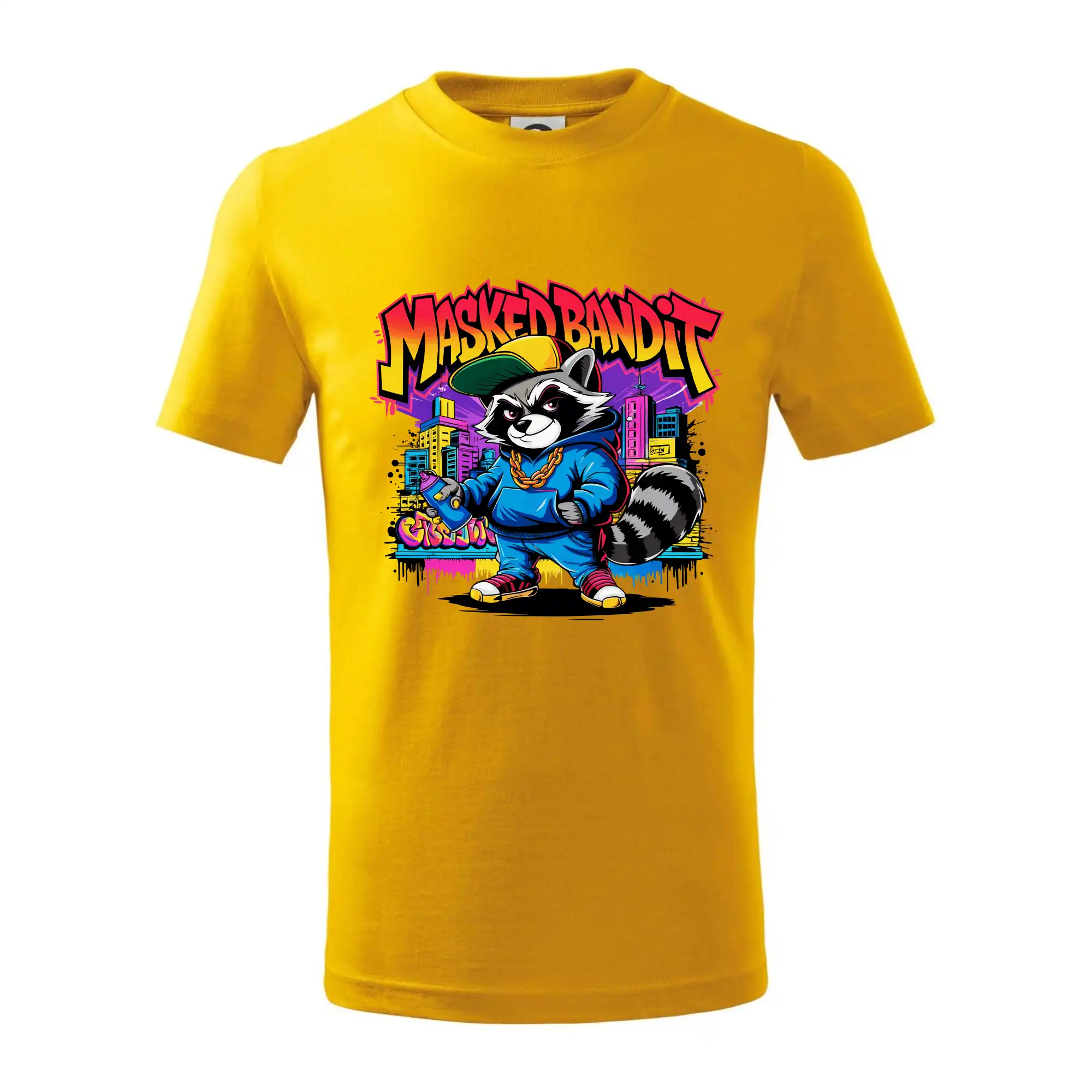 Mýval - masked bandit grafitti