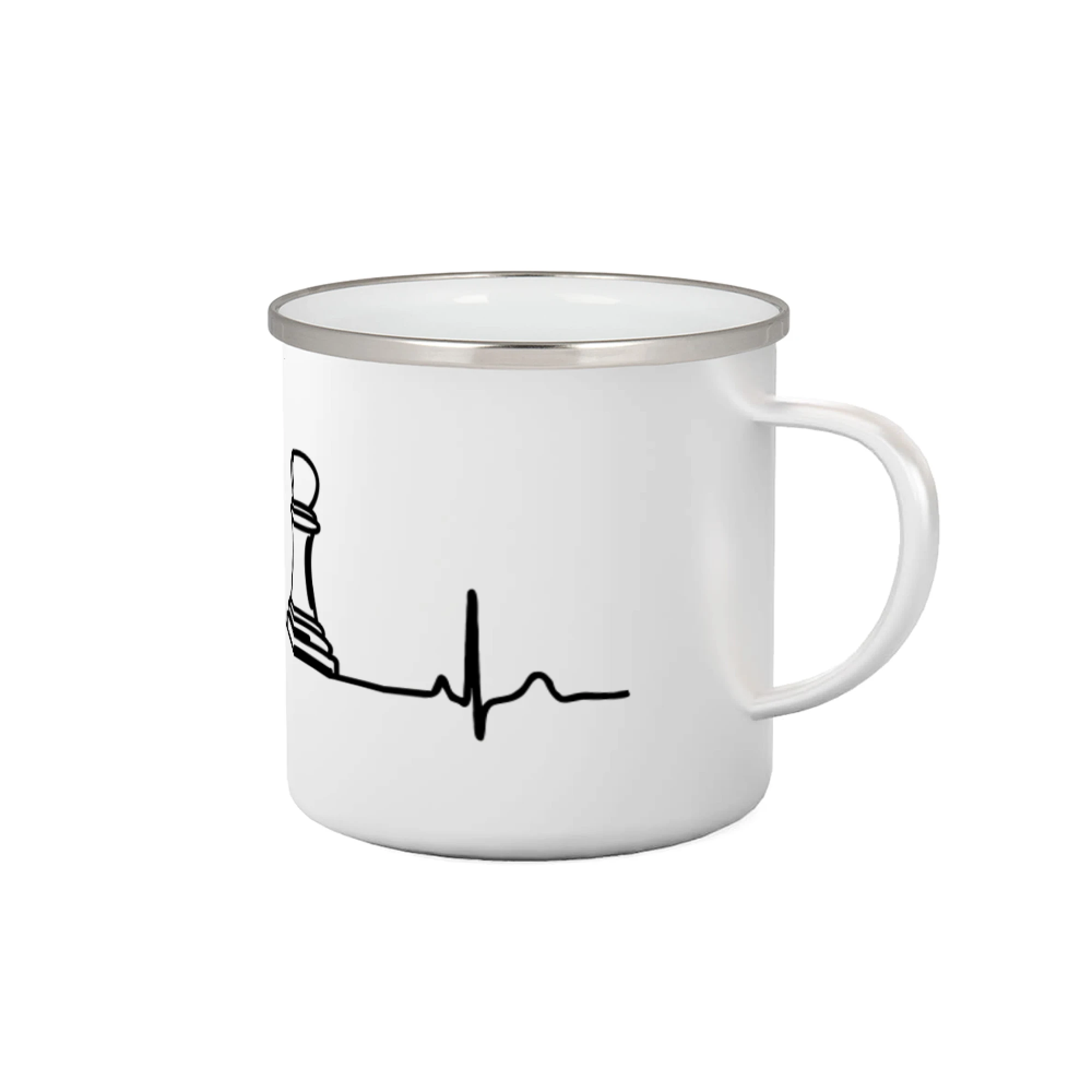 Tričká pre hráčov - EKG Šachové figúrky - Pešiak - Plecháčik