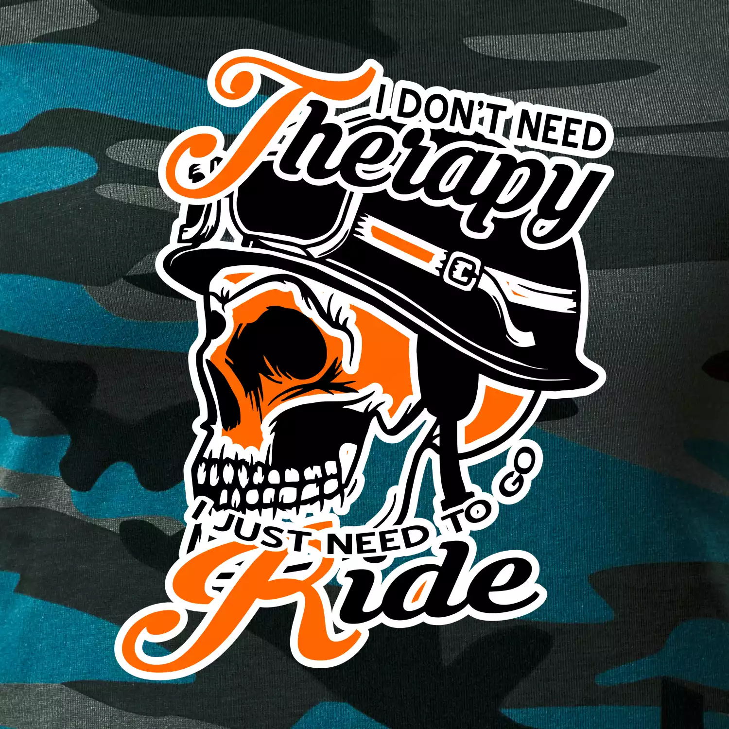 I don't need therapy moto ride
