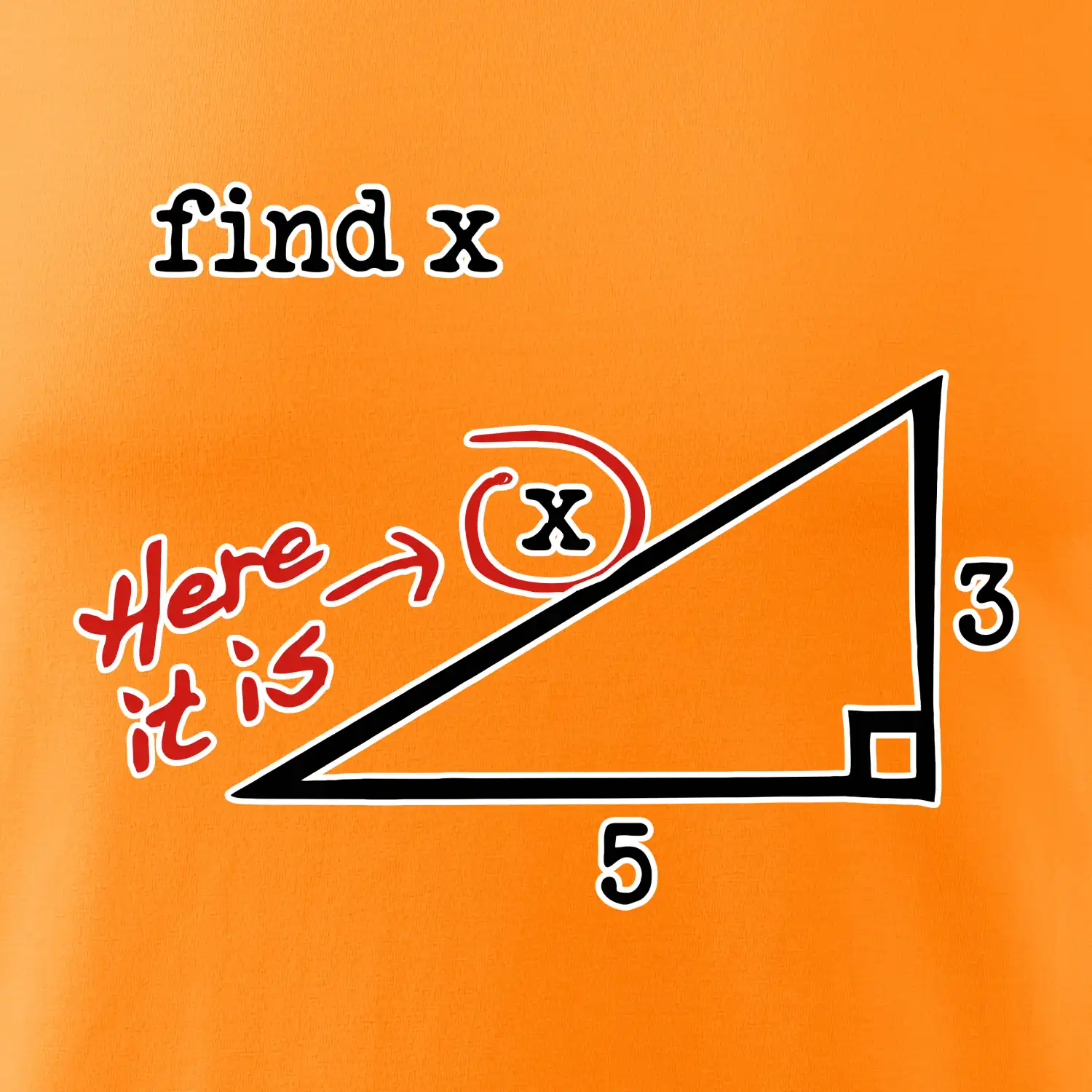Find X - geometrie