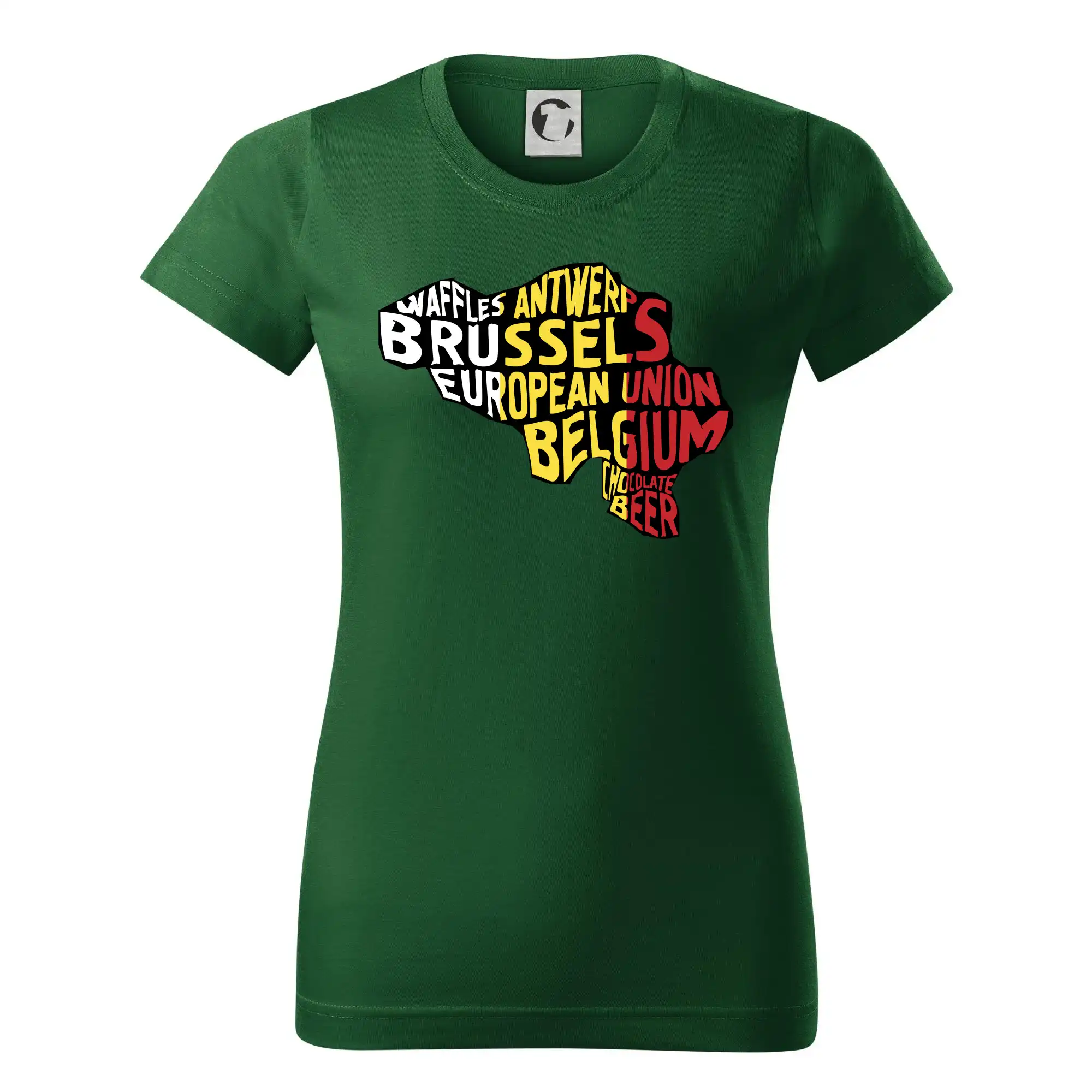 Mapy - názvy měst - Belgie