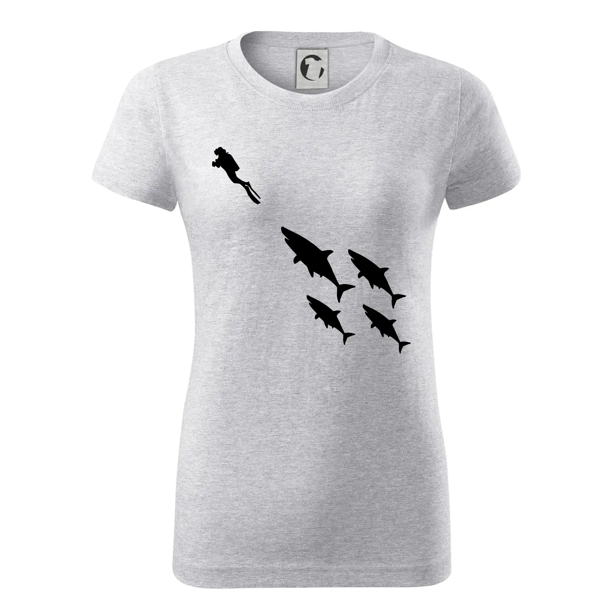 Potápač žraloky Potápač žraloky