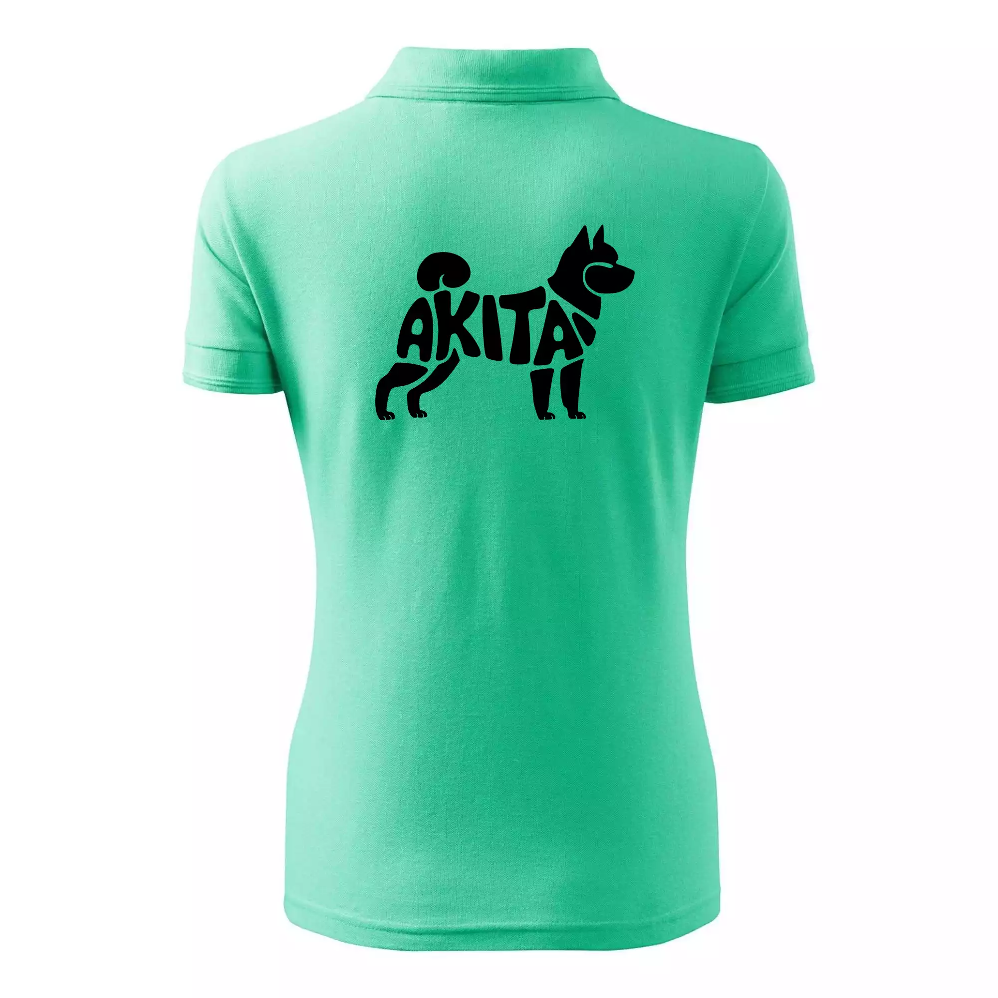 Akita Inu - Nápis v těle