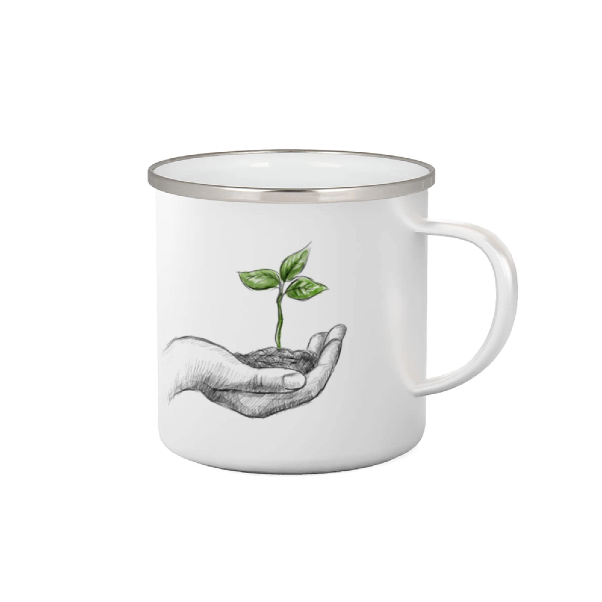 Grafické tričká - Bio ruka života - Plecháčik