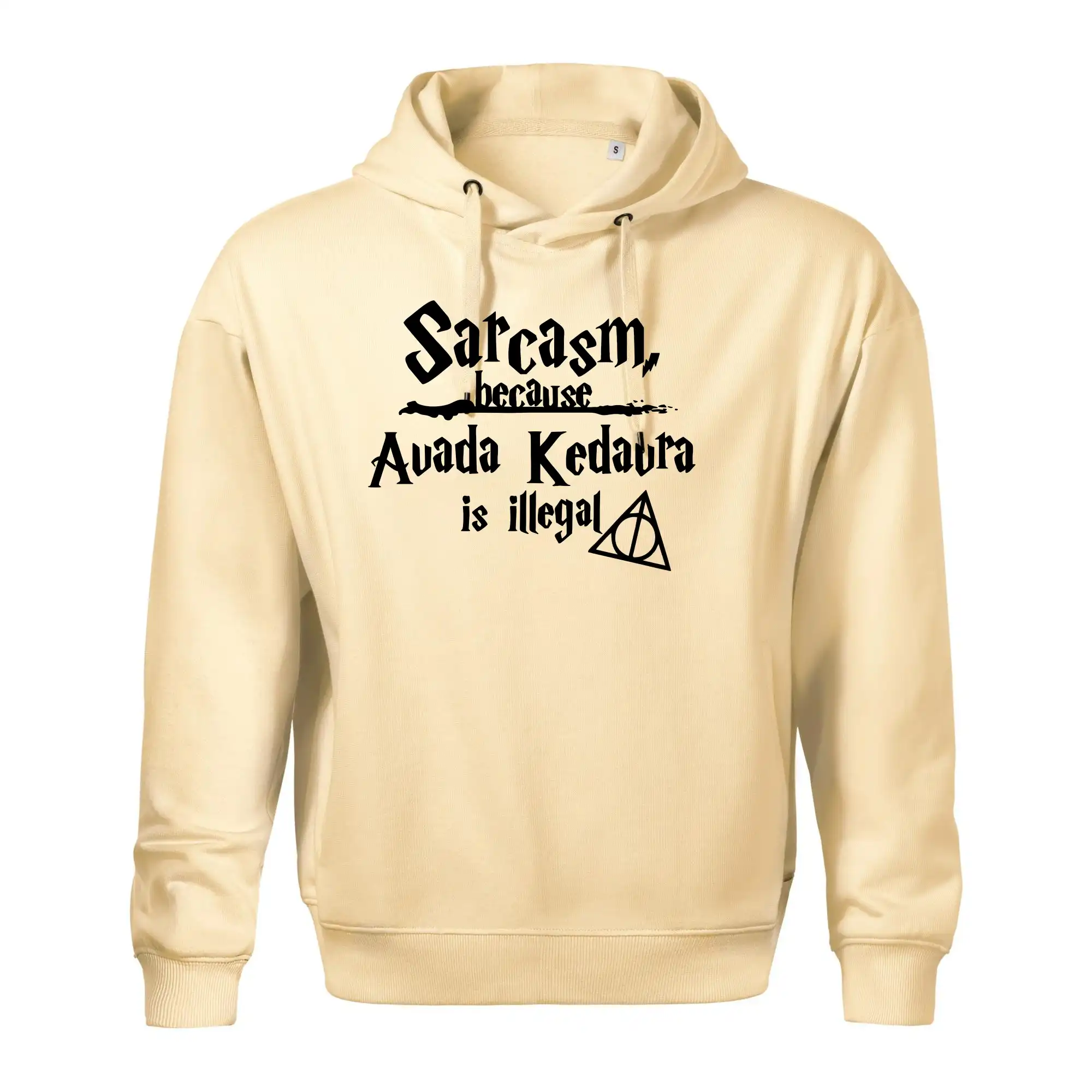 Harry - Sarcasm, because Avada Kedavra is illegal