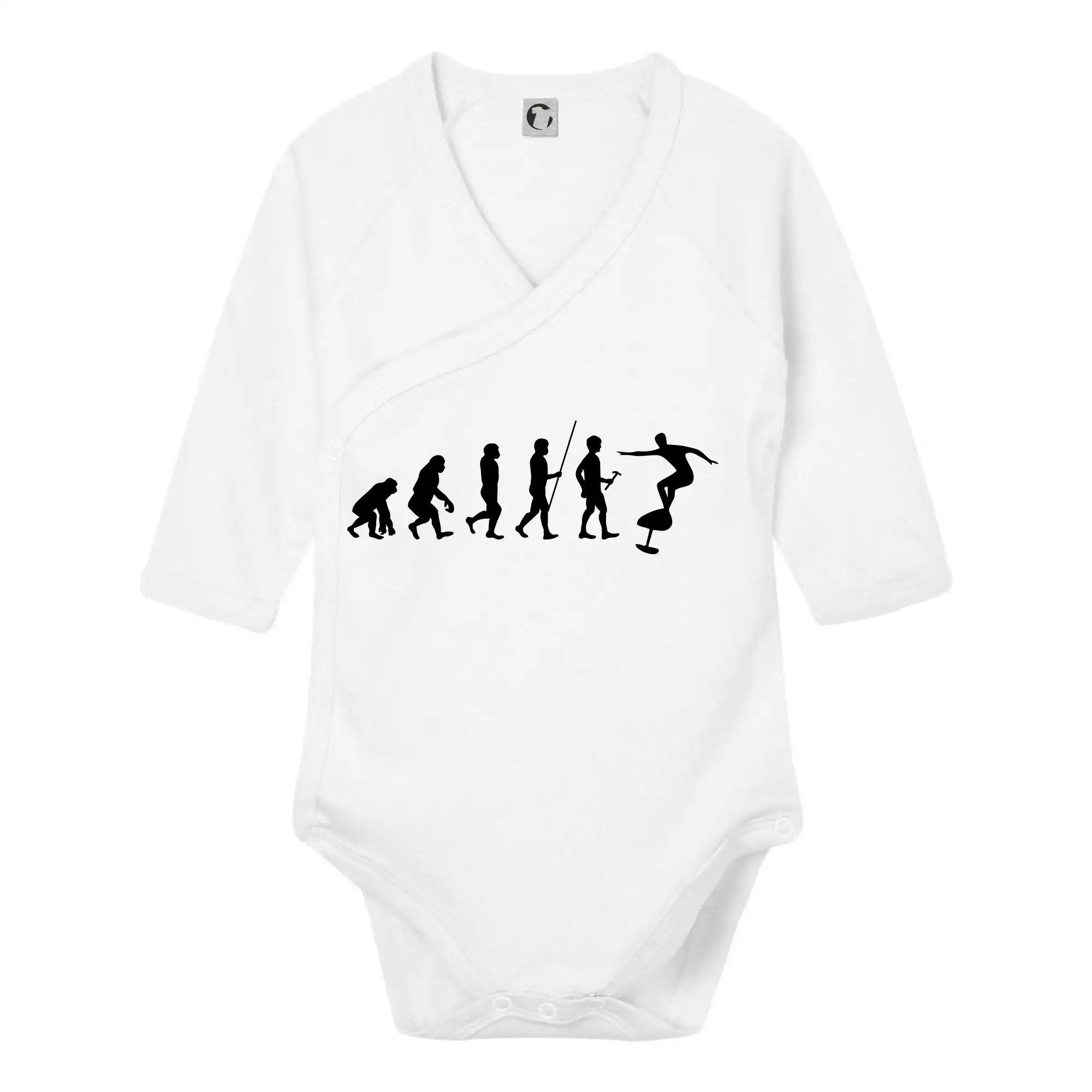 Ostatné športy - Evolúcia efoil - Body zavinovacie s dlhým rukávom