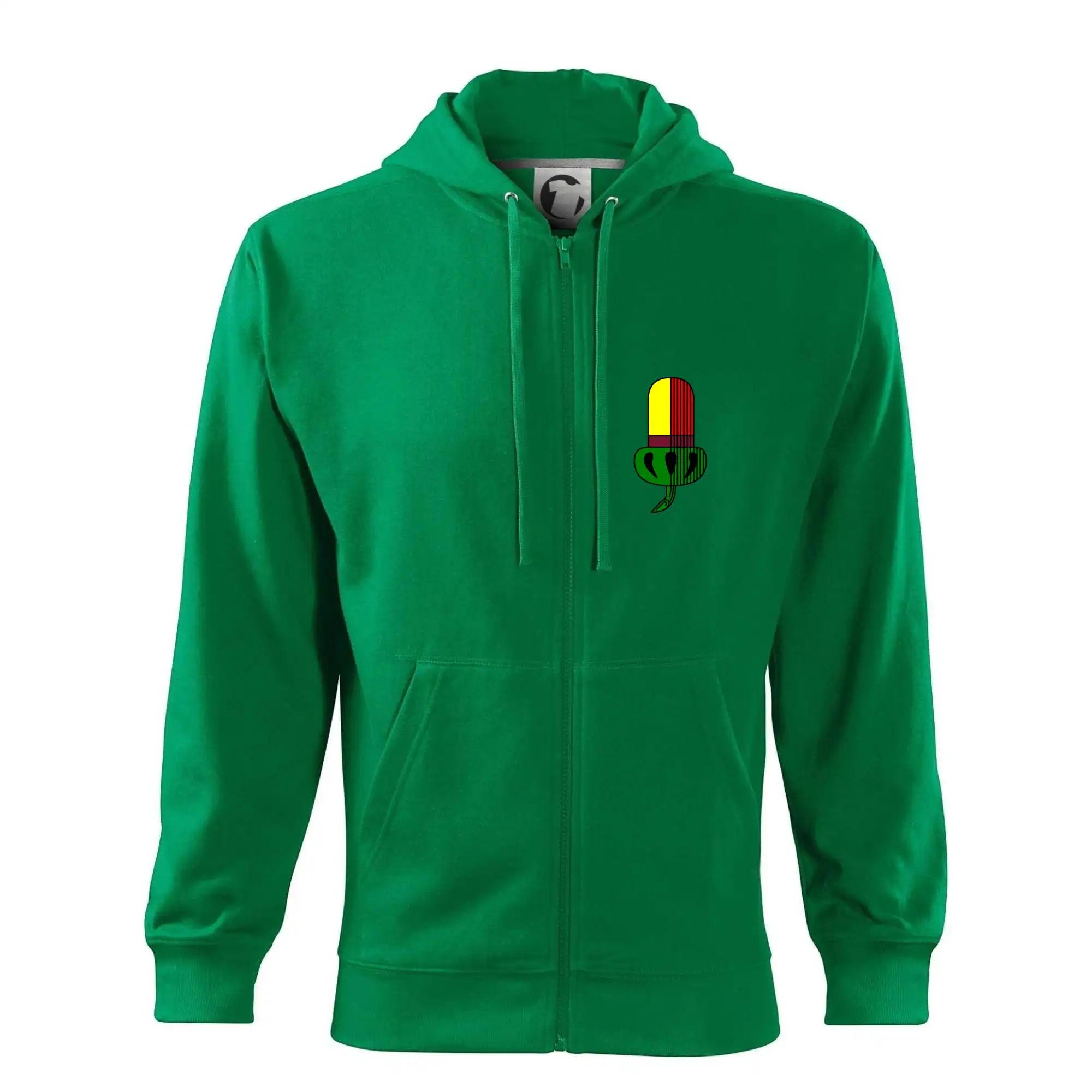 Tričká a mikiny so spoločenskými hrami  - Prší - Žaludy - prso - Mikina s kapucňou na zips trendy zipper