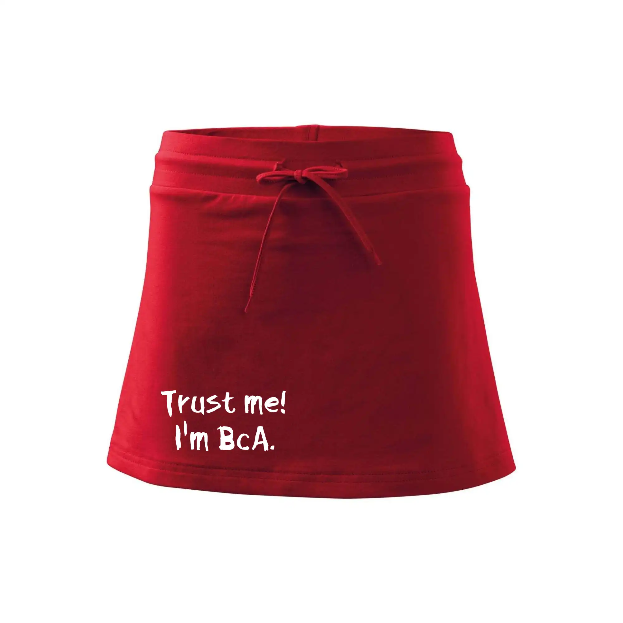 Tričká na ukončenie štúdia - Trust me I´m  BcA. / Ver mi somm BcA. - Športová sukne - two in one