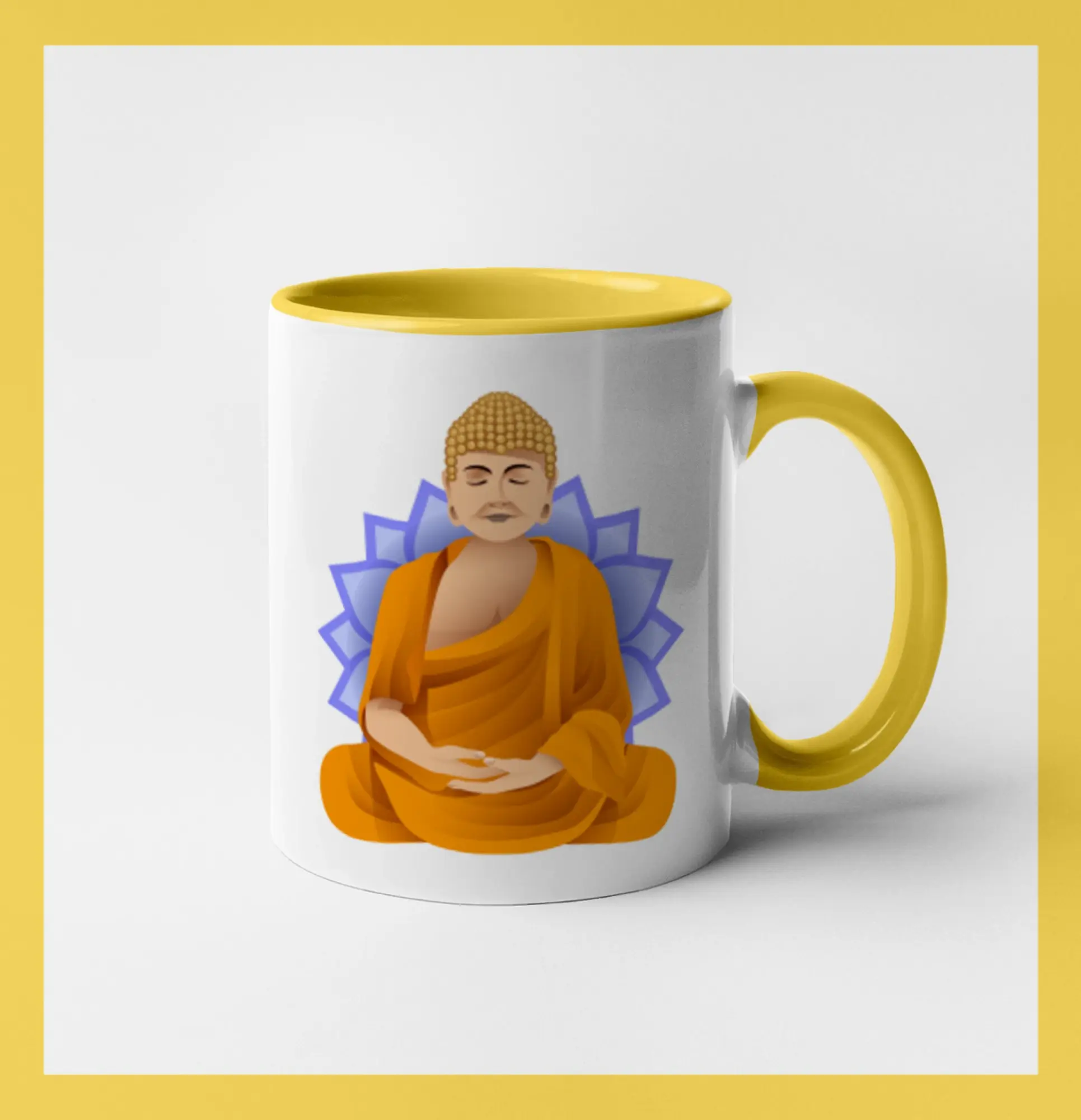 Budha barevný - Hrnček 