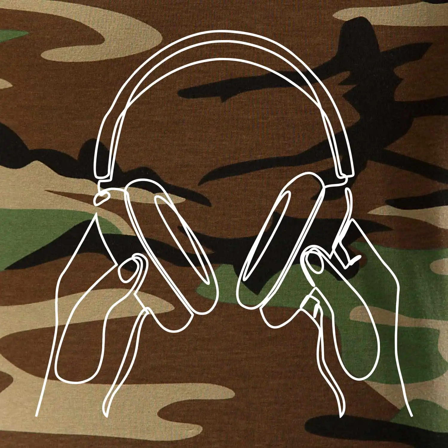 Sluchátka  jedním tahem