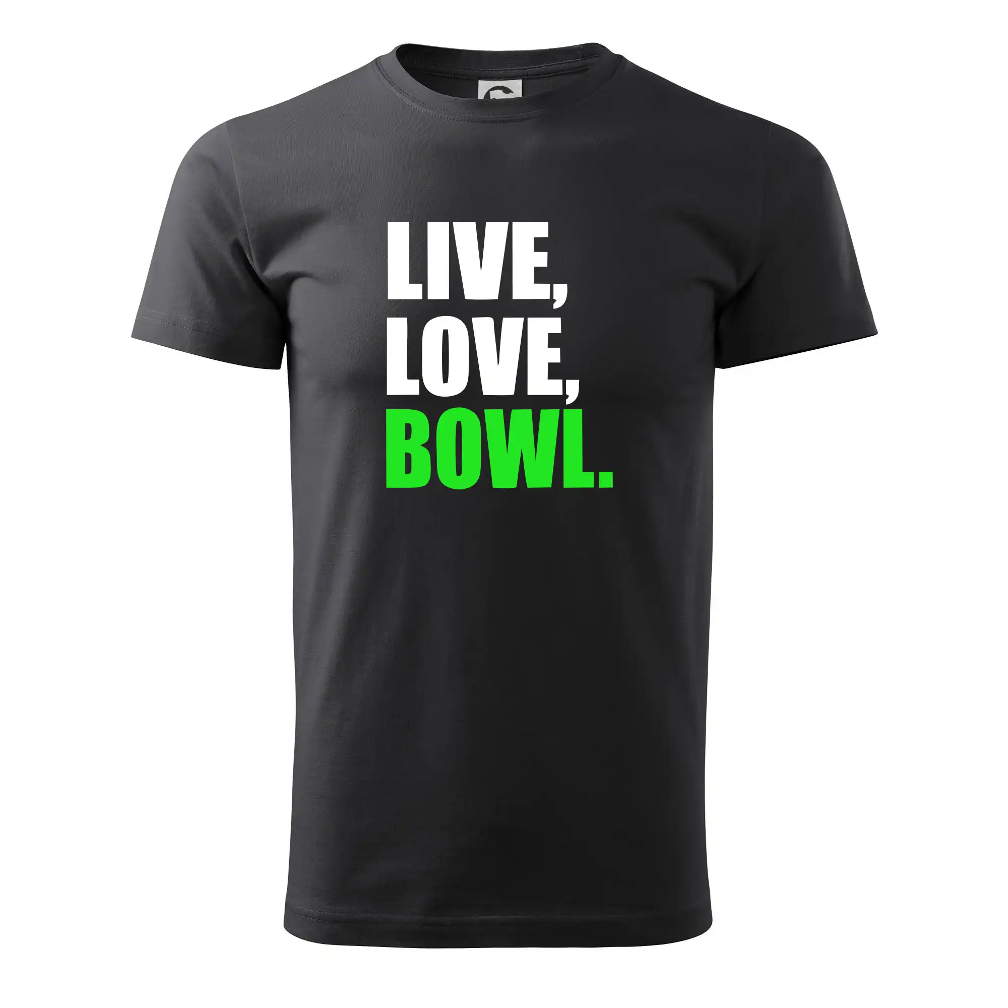 Tričká Bowling - Live, Love, Bowl - Pánske tričko nižšej gramáže