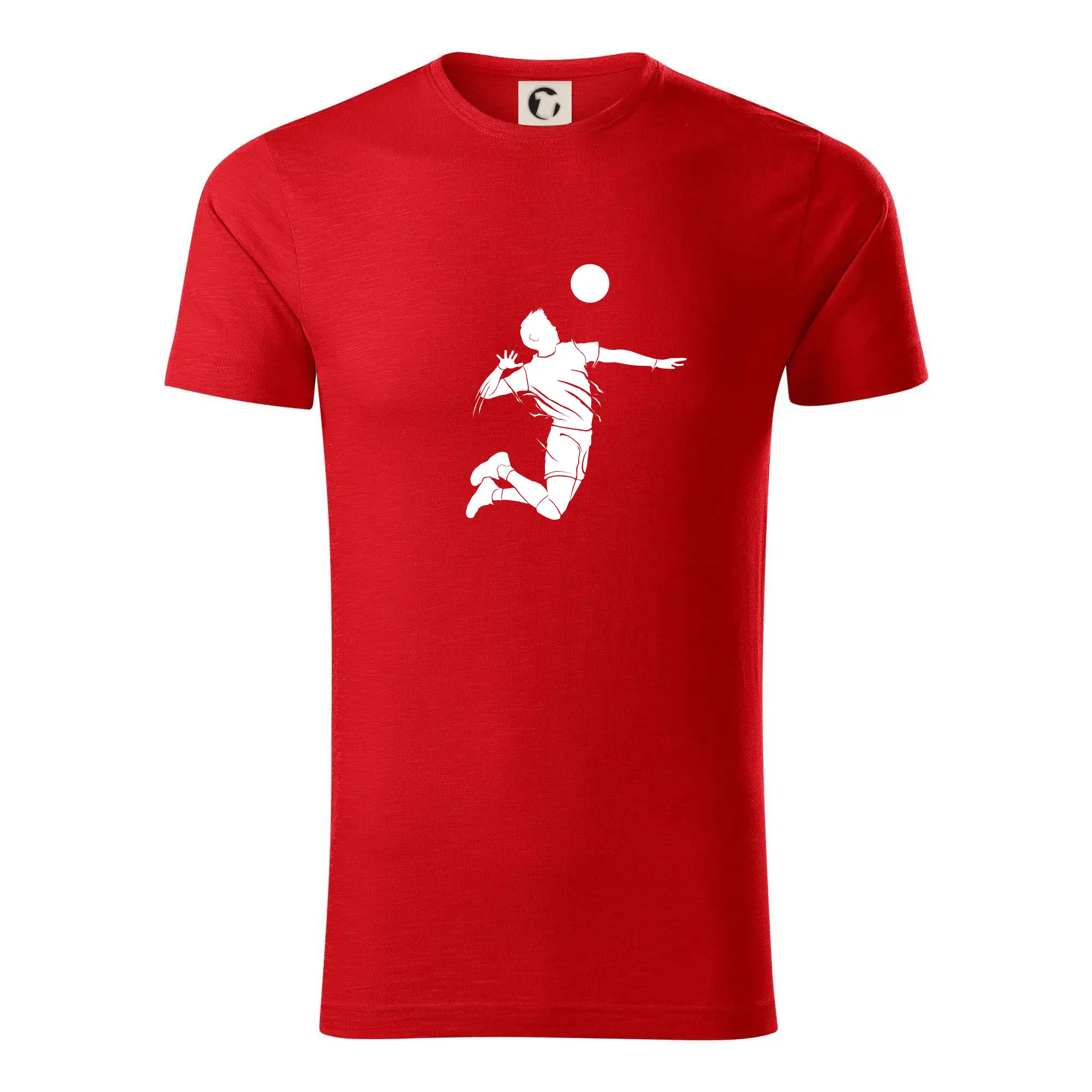 Trička na volejbal - Volejbal splash jednoduchý - Tričko z organickej bavlny