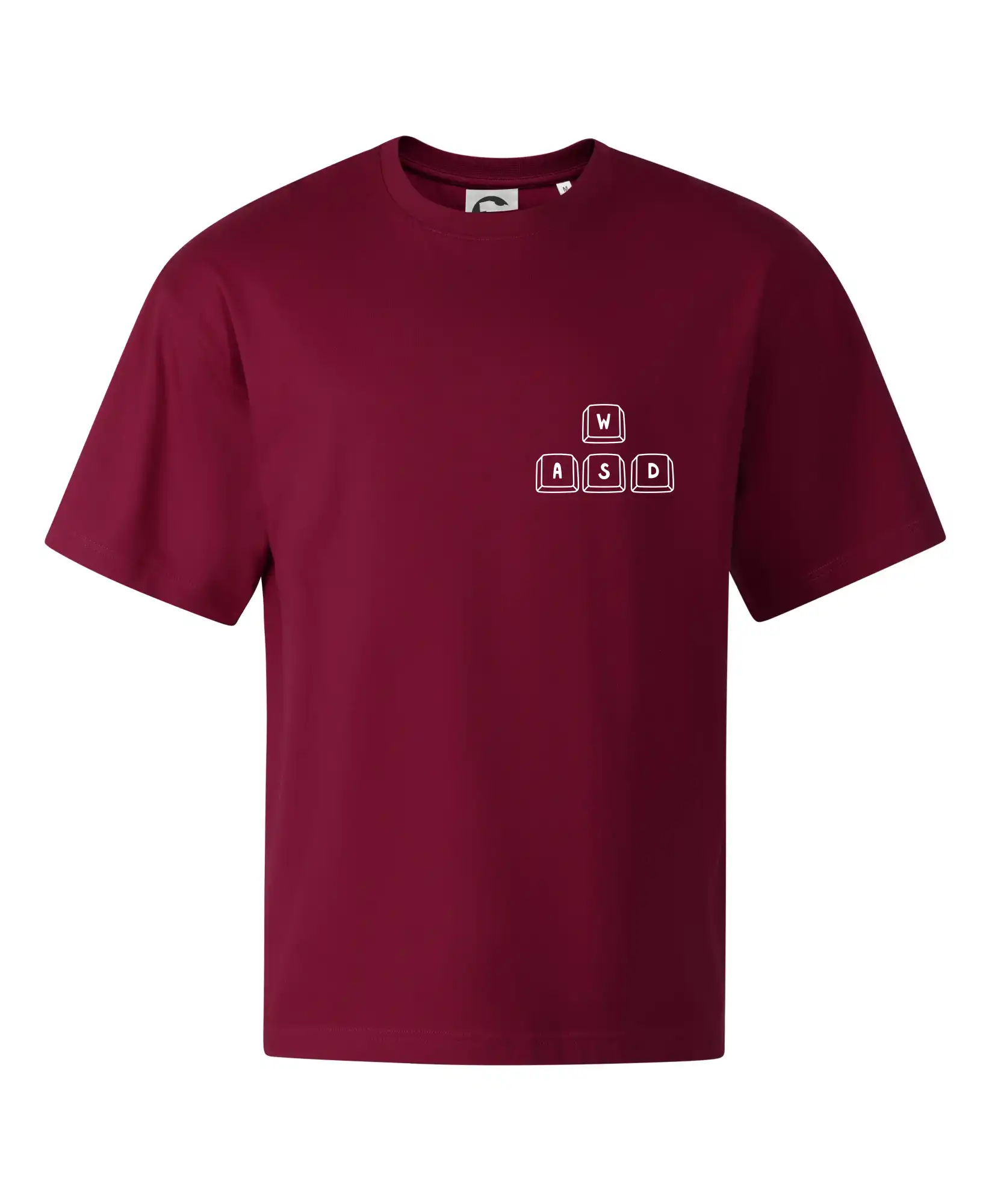 Tričká pre ajťákov - WASD klávesy - prso - Stage unisex - OVERSIZE