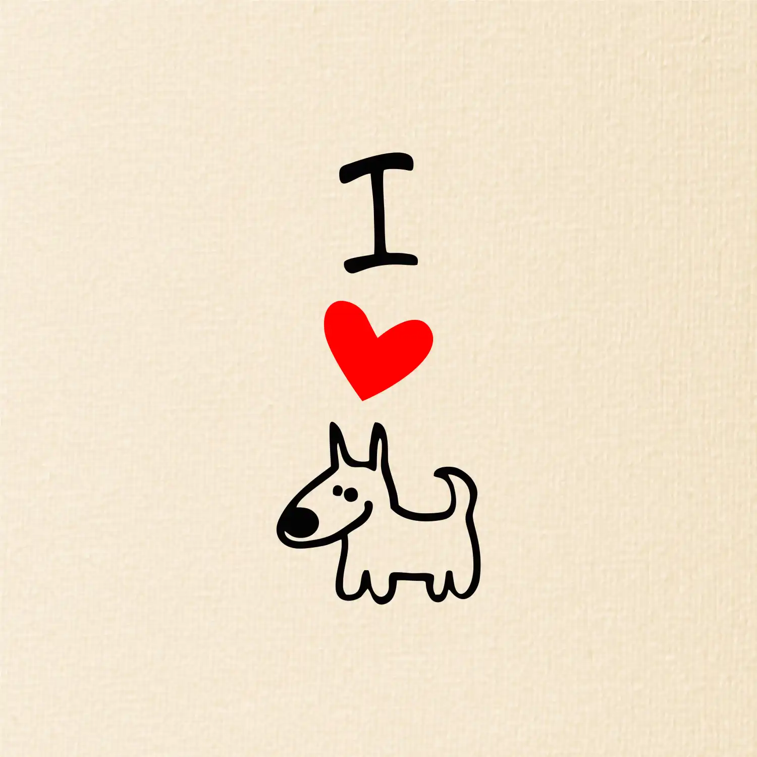 I love dogs