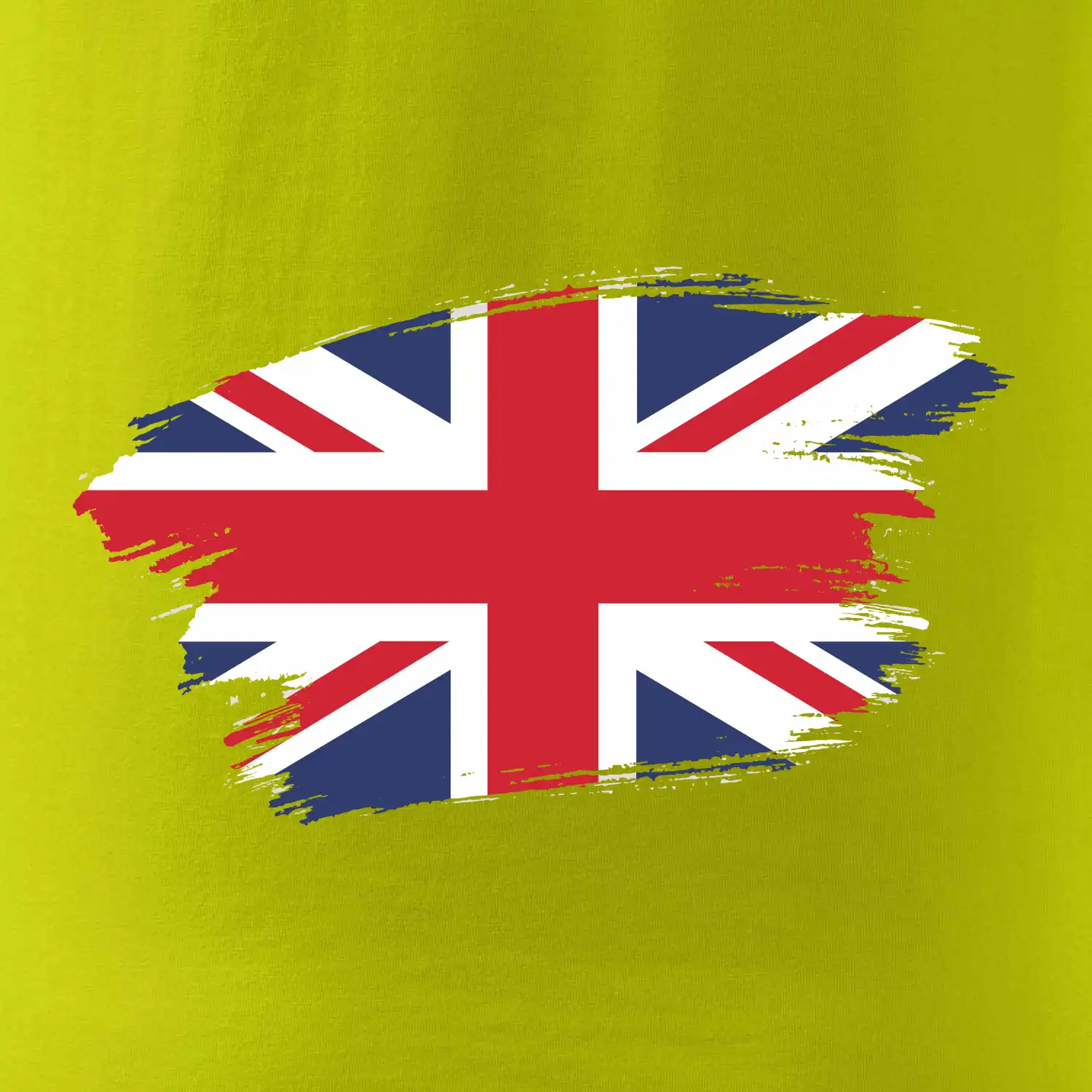 Britská vlajka roztrhaná