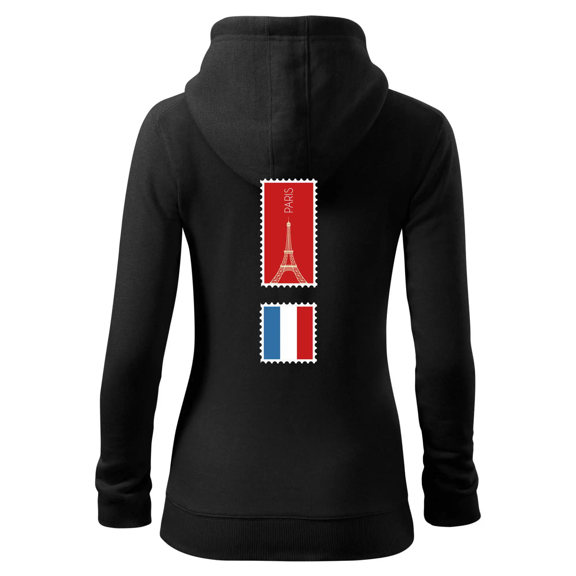 Paříž známka barevná