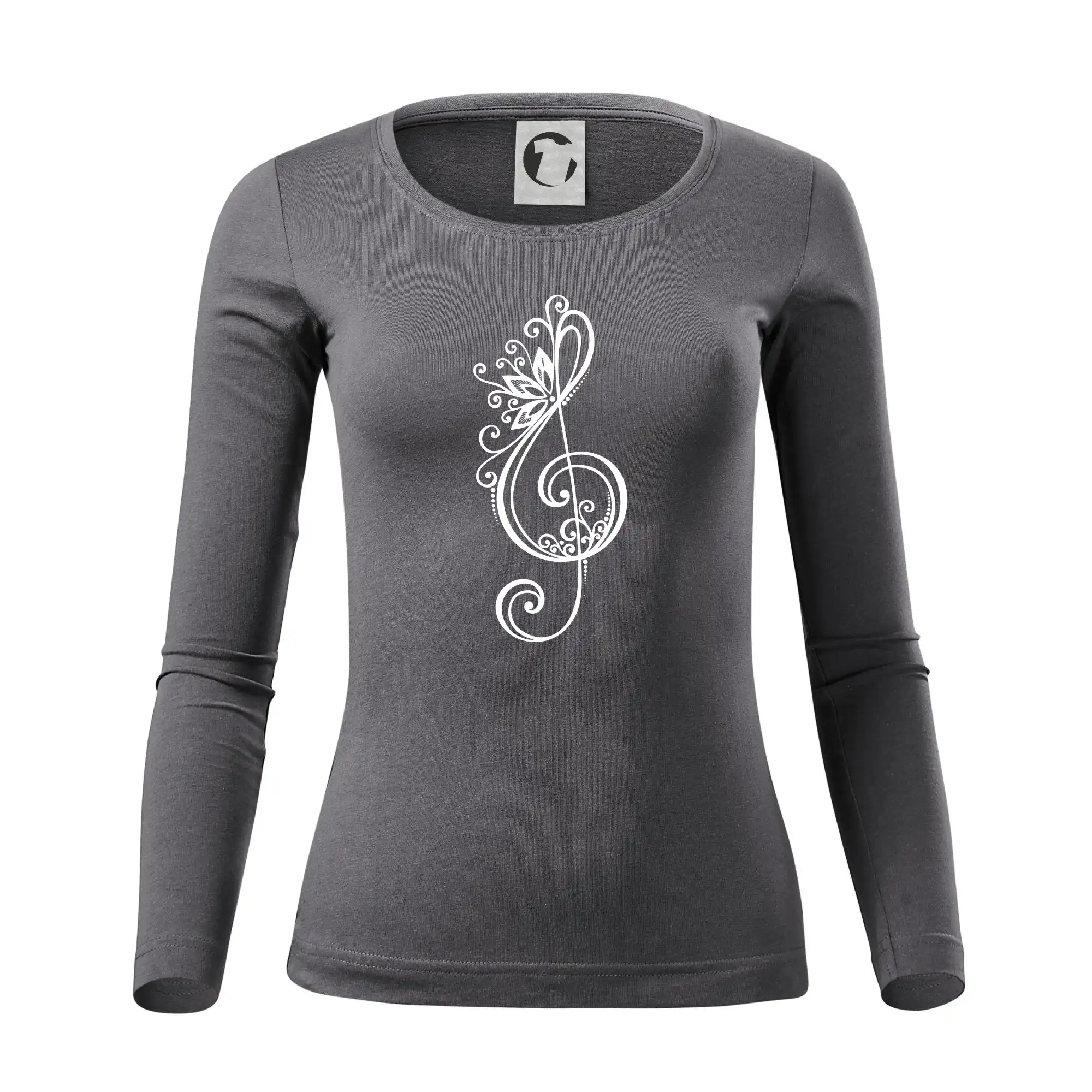 Houslový klíč kytky