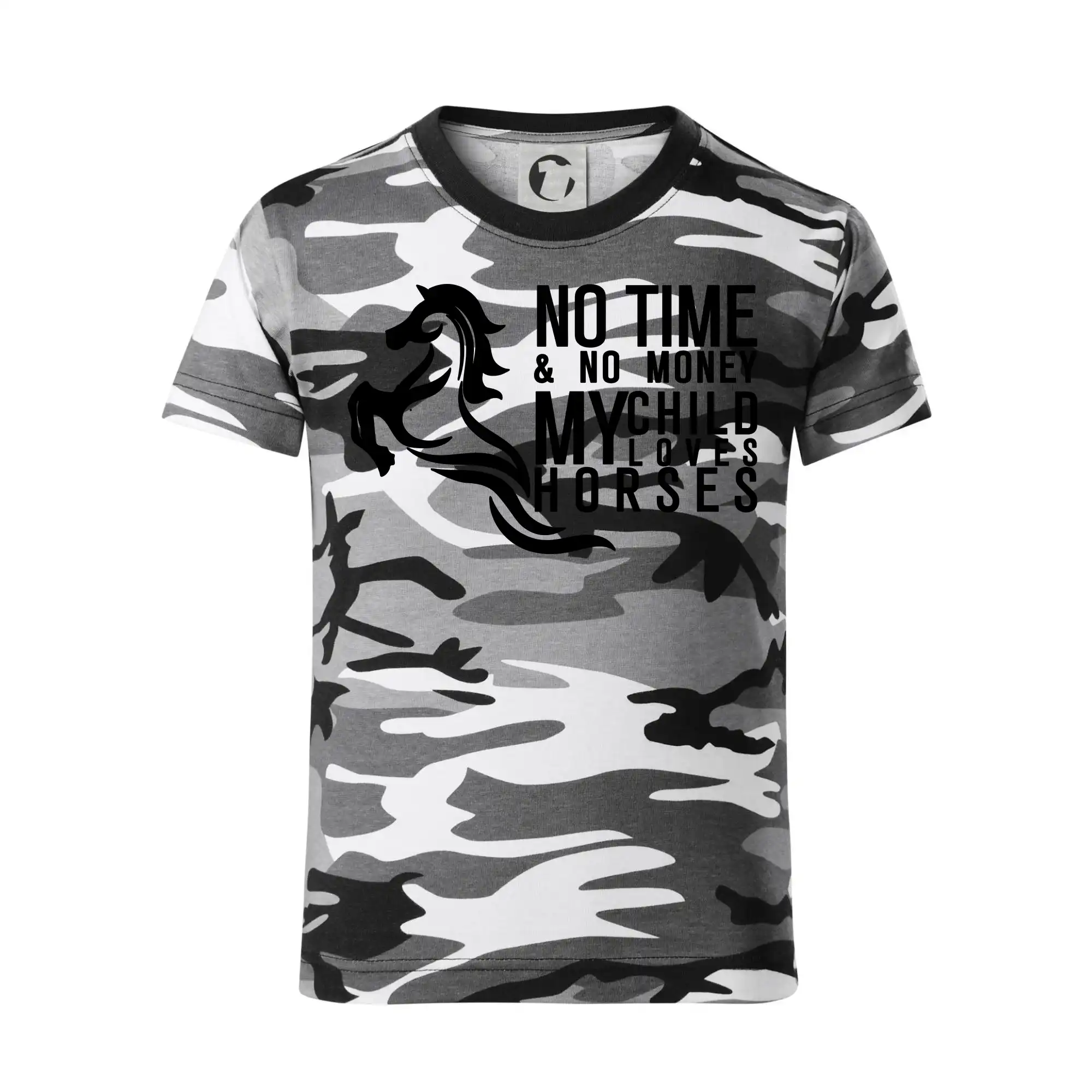 No time no money my child loves horses