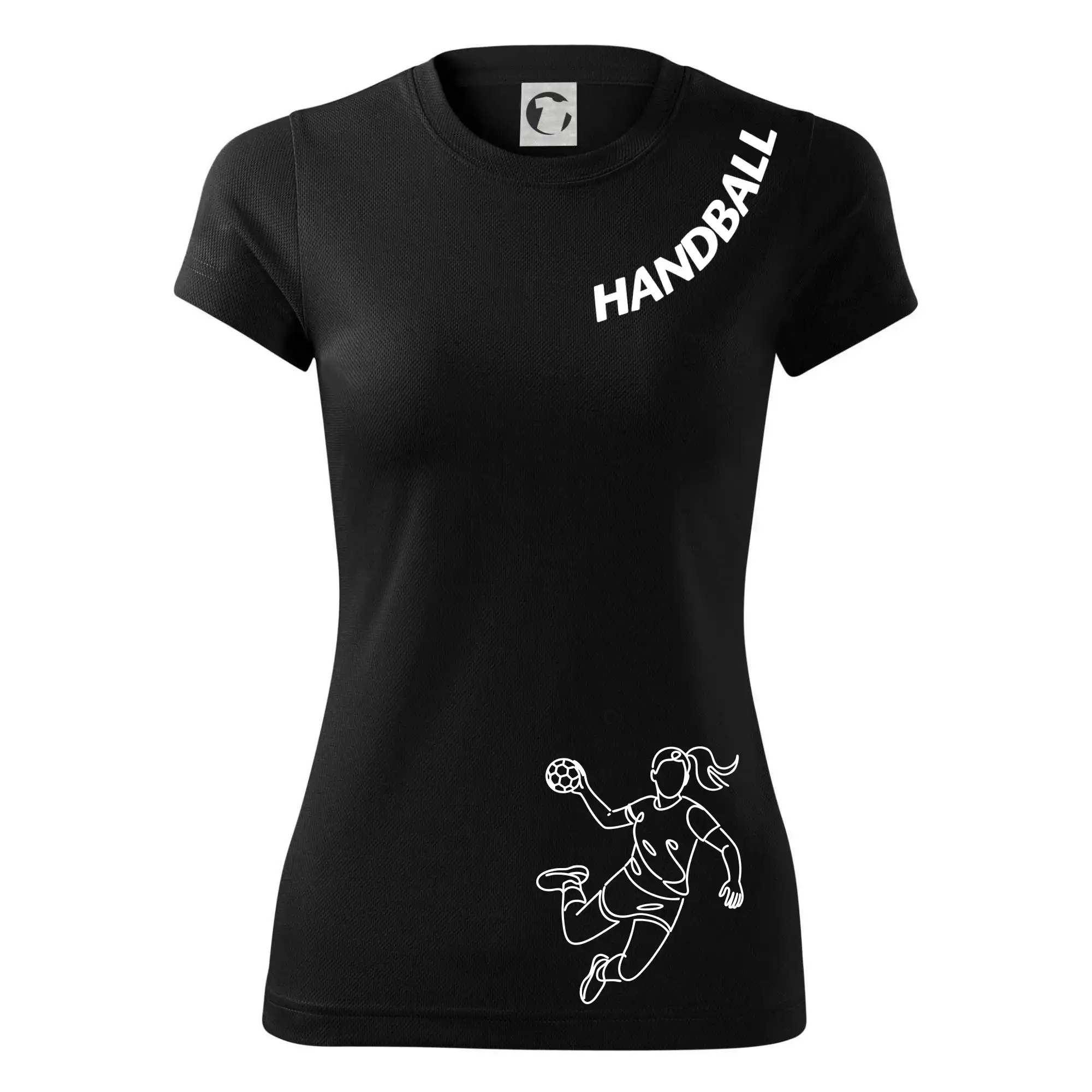 Handball nápis šikmo 1