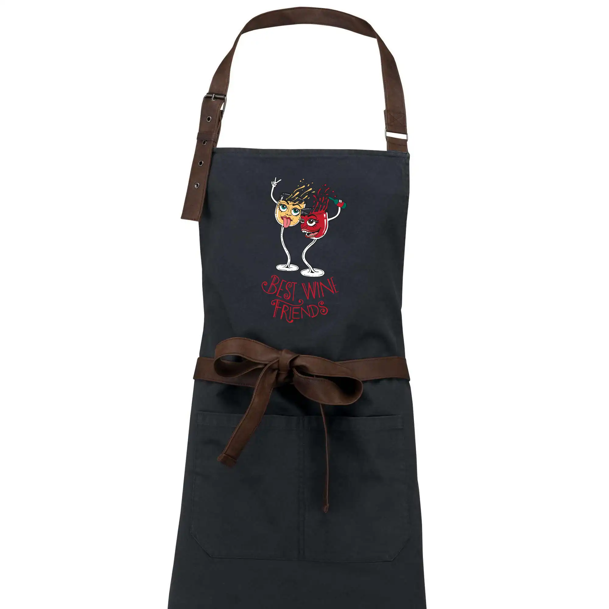 Vtipná tričká s tematikou vína - Best wine friends dancing (Pecka design) - Zástera Vintage