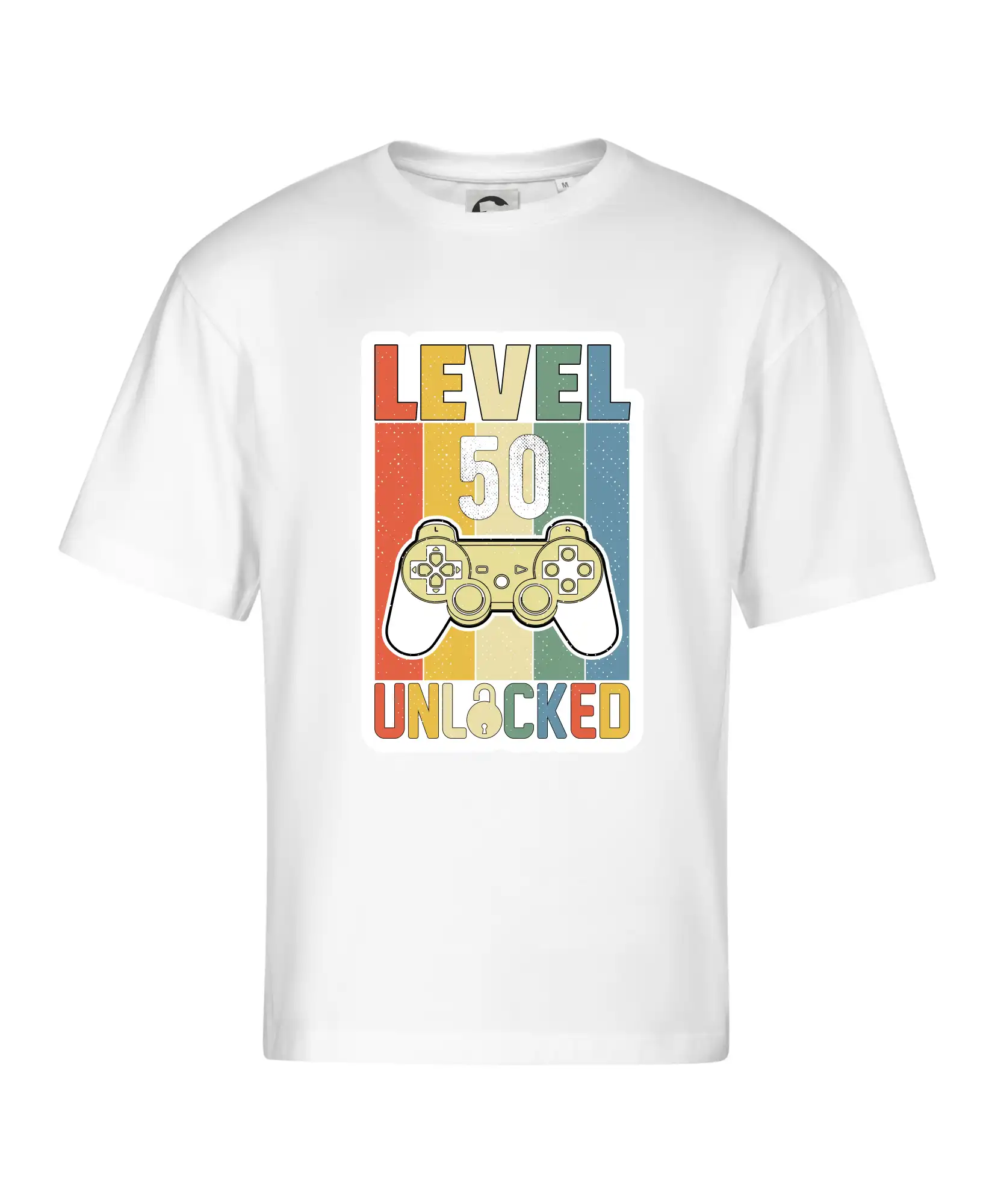 Tričká k narodeninám - Gaming narodeniny 50 - Stage unisex - OVERSIZE