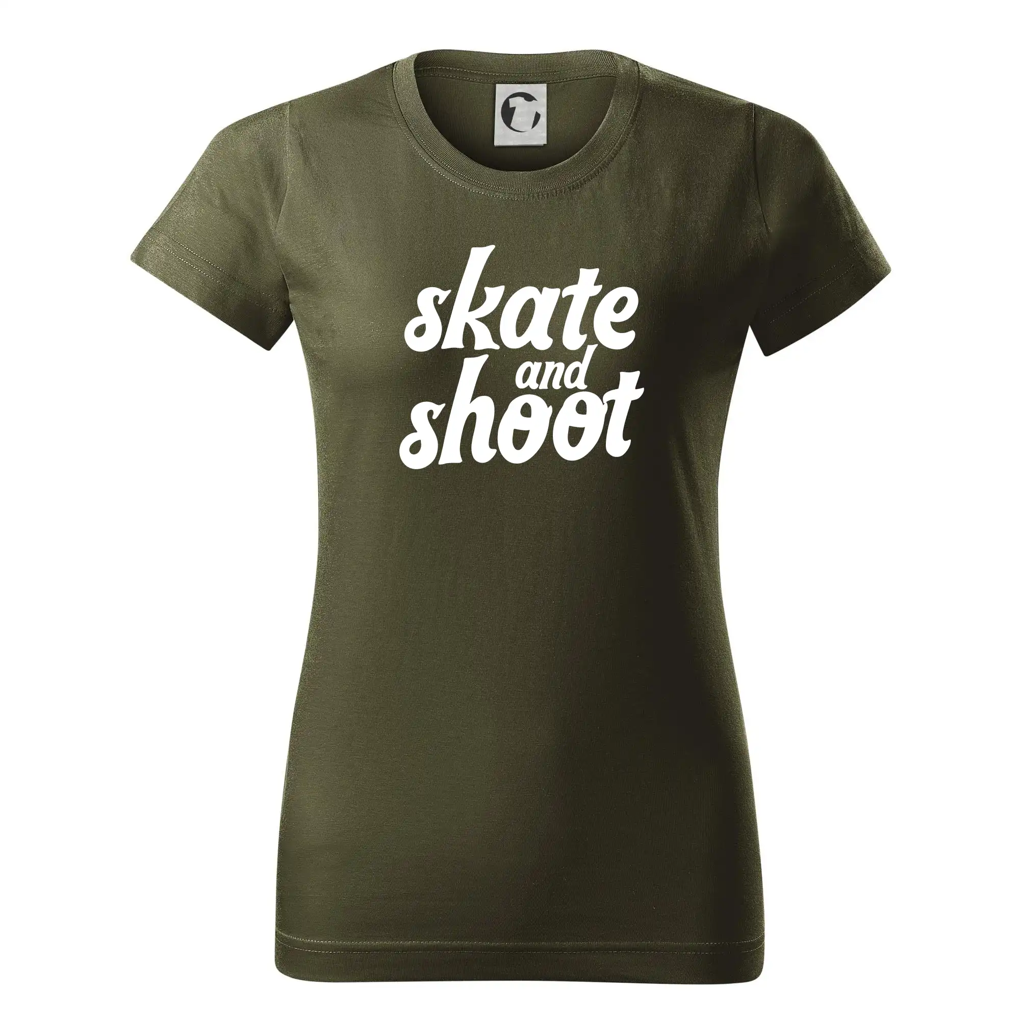 Lyže a Snowboard - Biatlon skate and shoot - Dámske tričko basic - ľahko voľnejšie a dlhšie