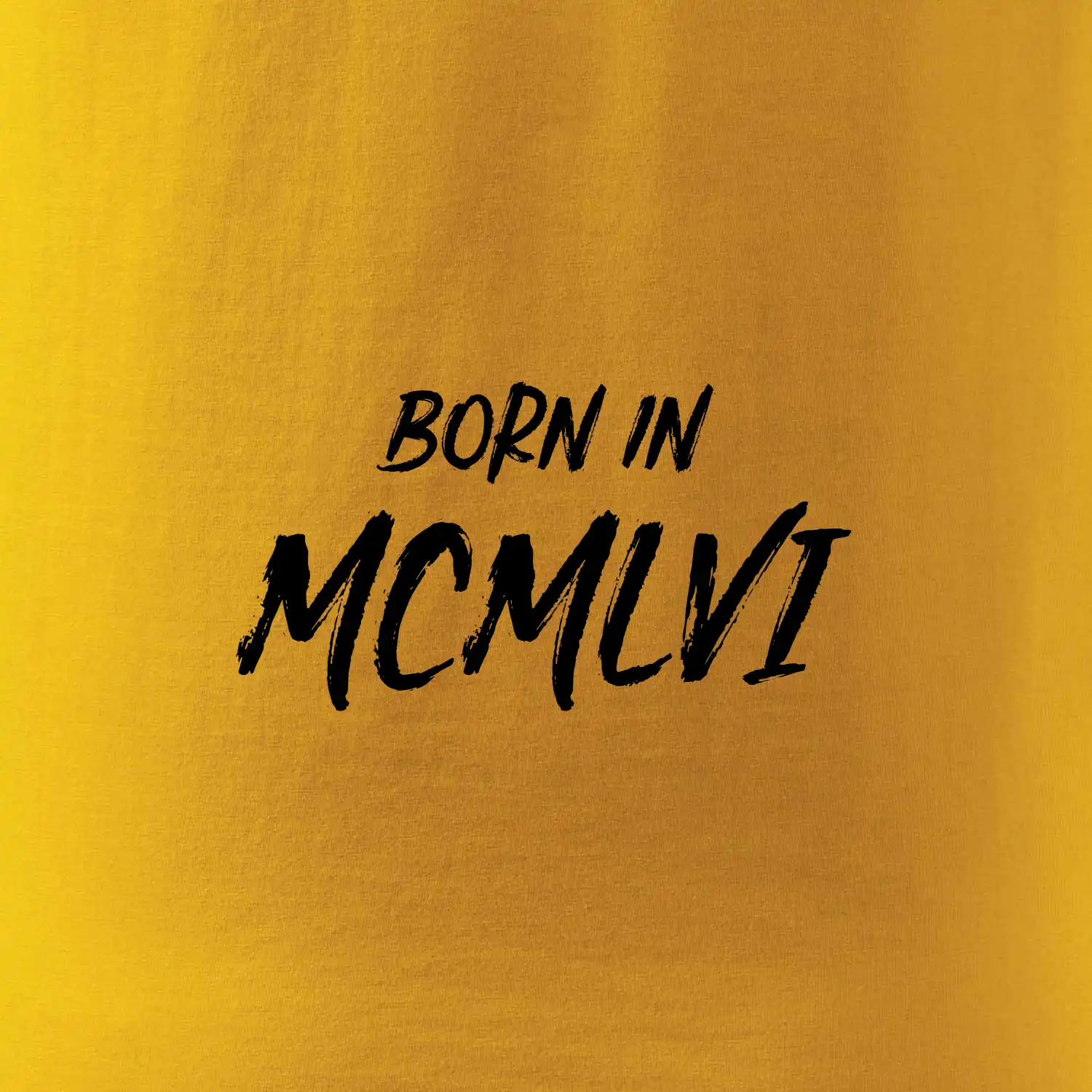 Born in - Římské číslo 1956