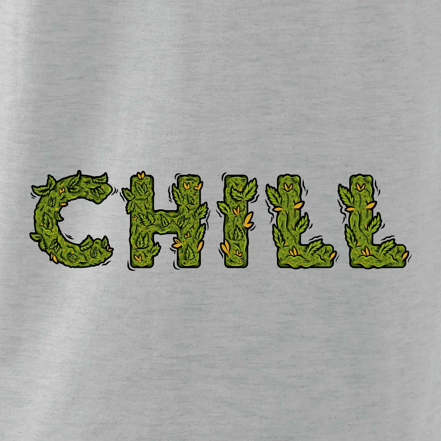 Konopí nápis chill