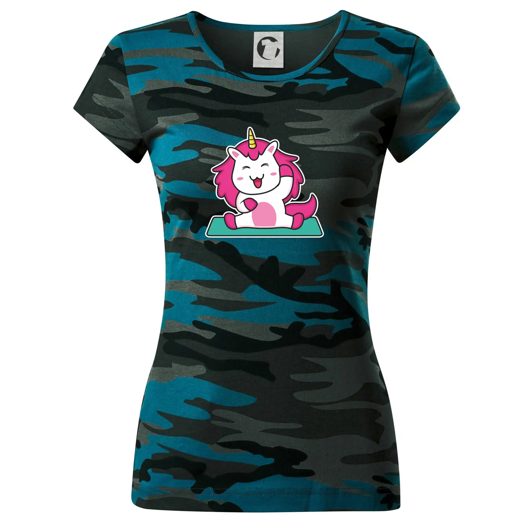 Yoga veselý jednorožec