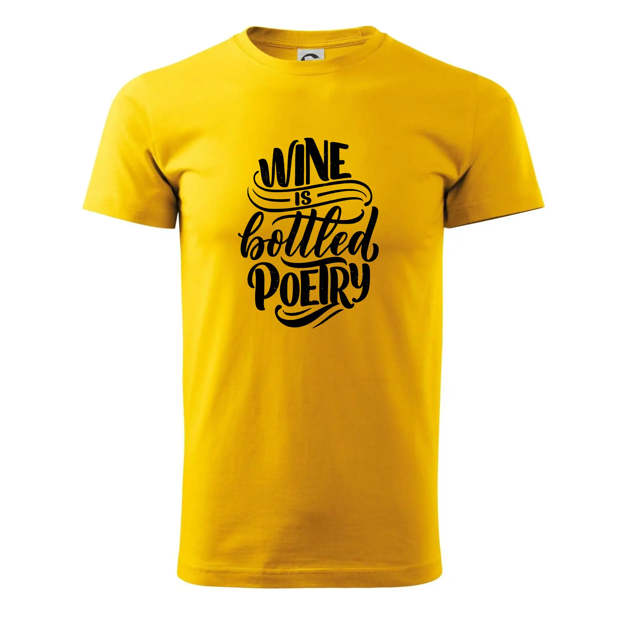 Wine is bottled poetry