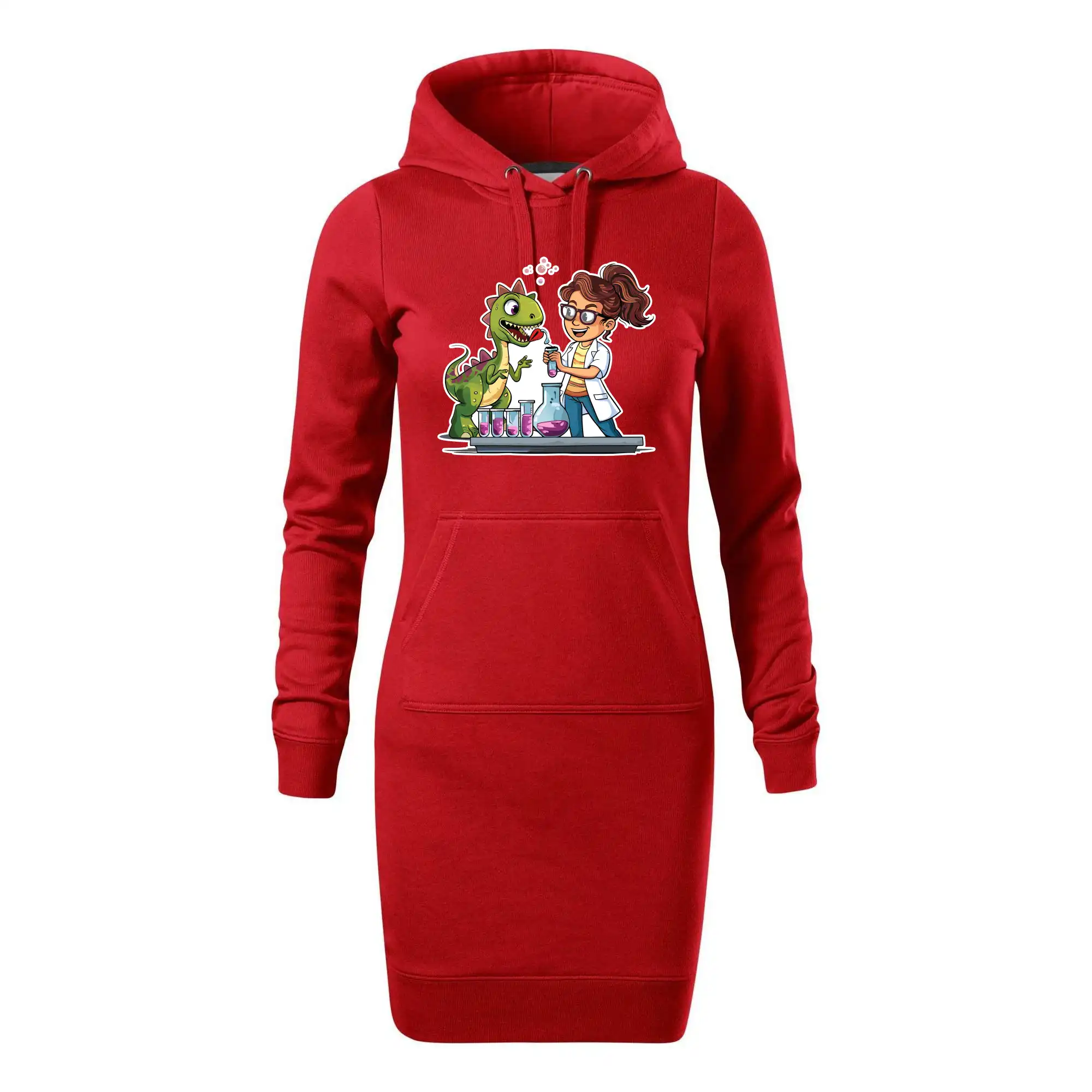 Chemik a dinosaurus - Holka