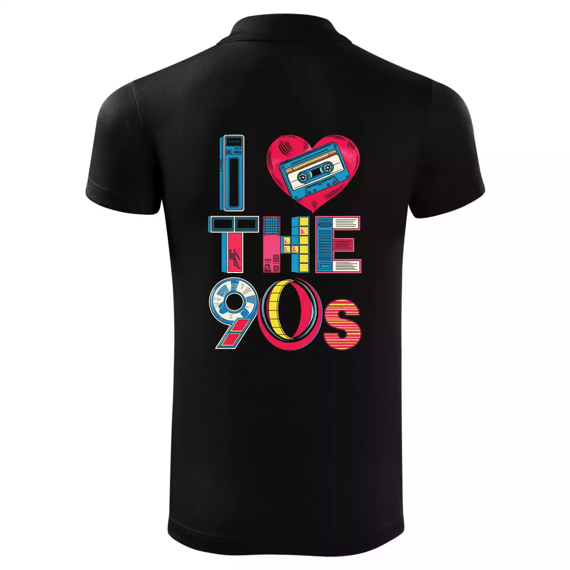 I love 90s - srdce a kazeta