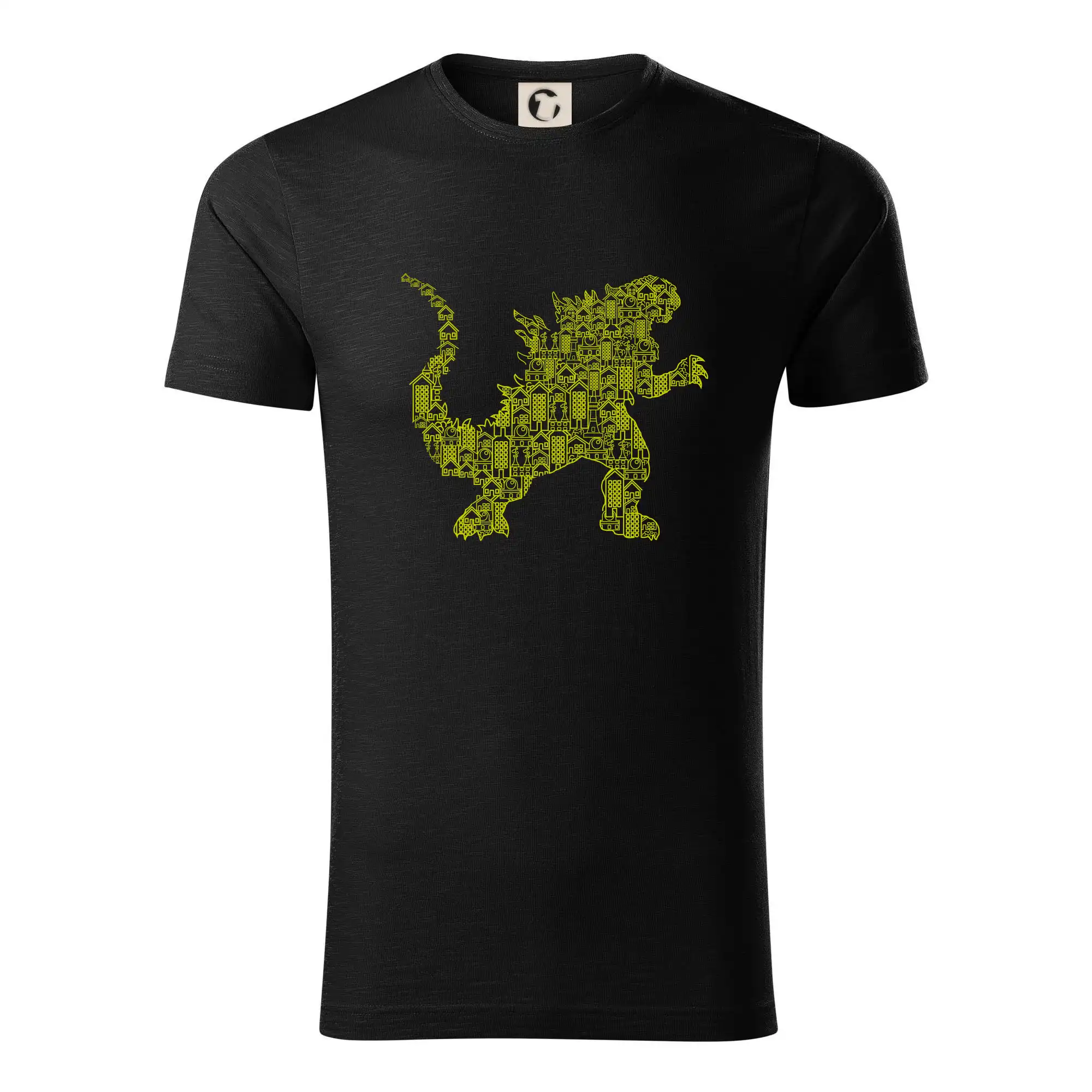 Filmové tričká - Kaiju godzilla město - Tričko z organickej bavlny