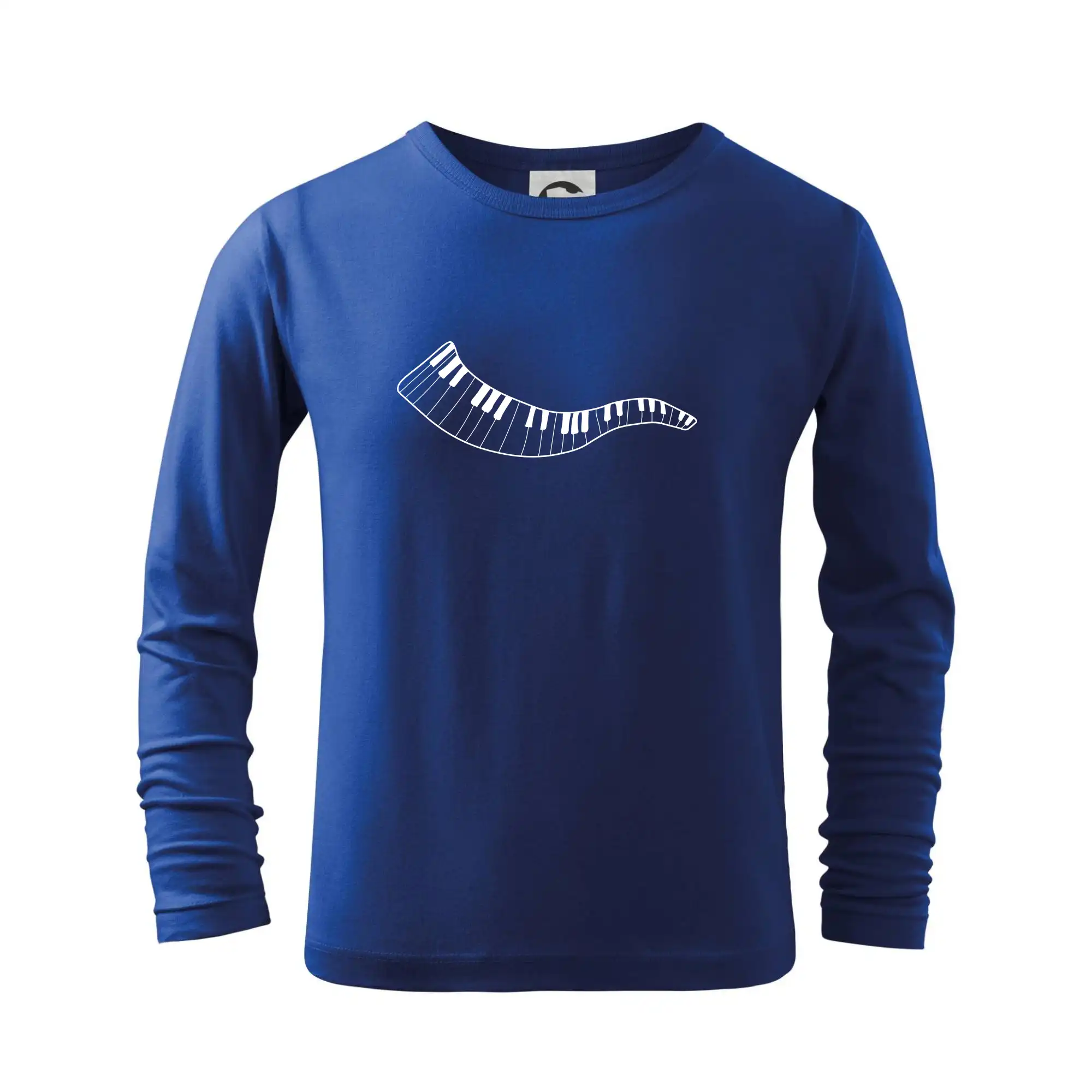 Klávesy vlna - Tričko detské Long Sleeve