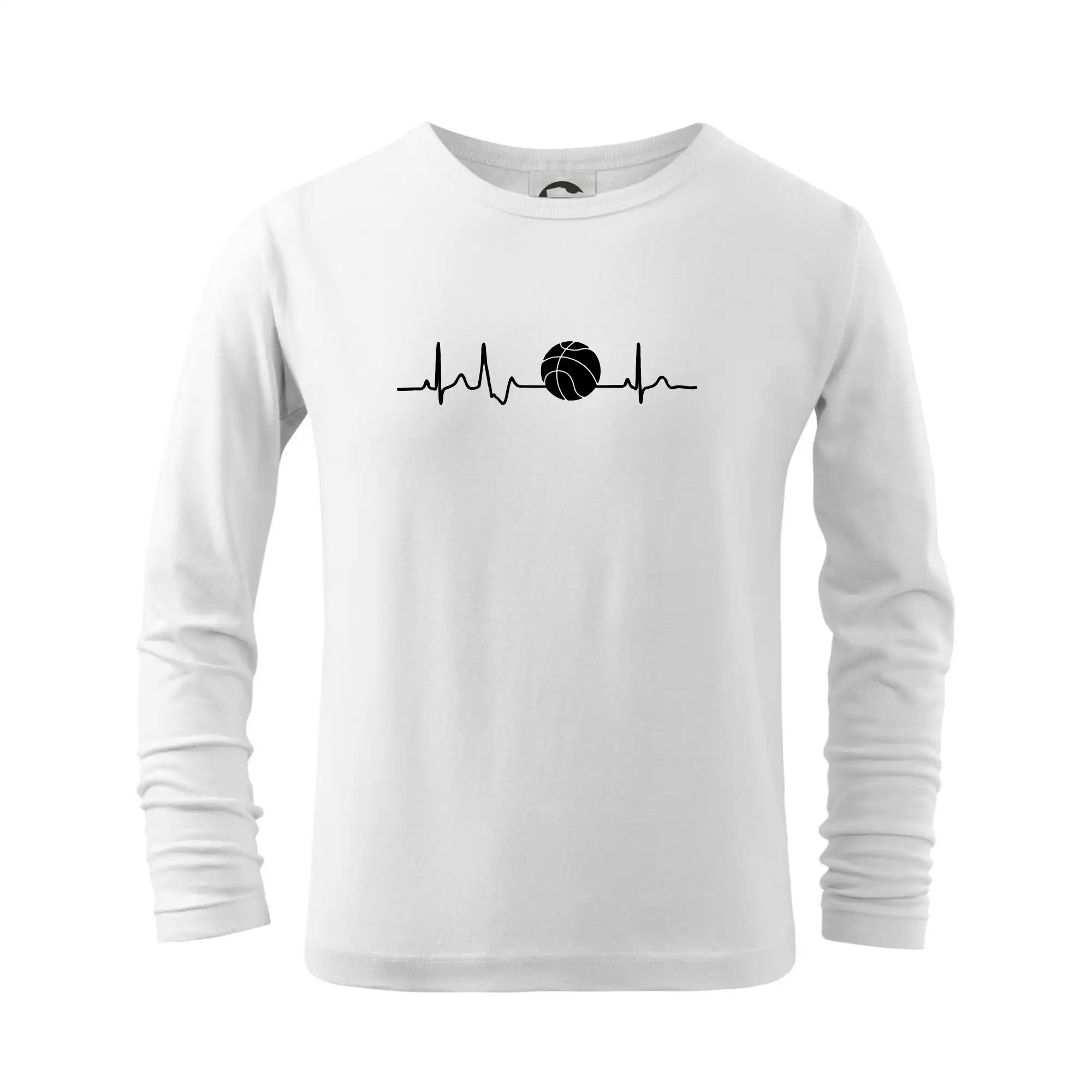 Basketbalová tričká - EKG basketbal lopta - Tričko detské Long Sleeve