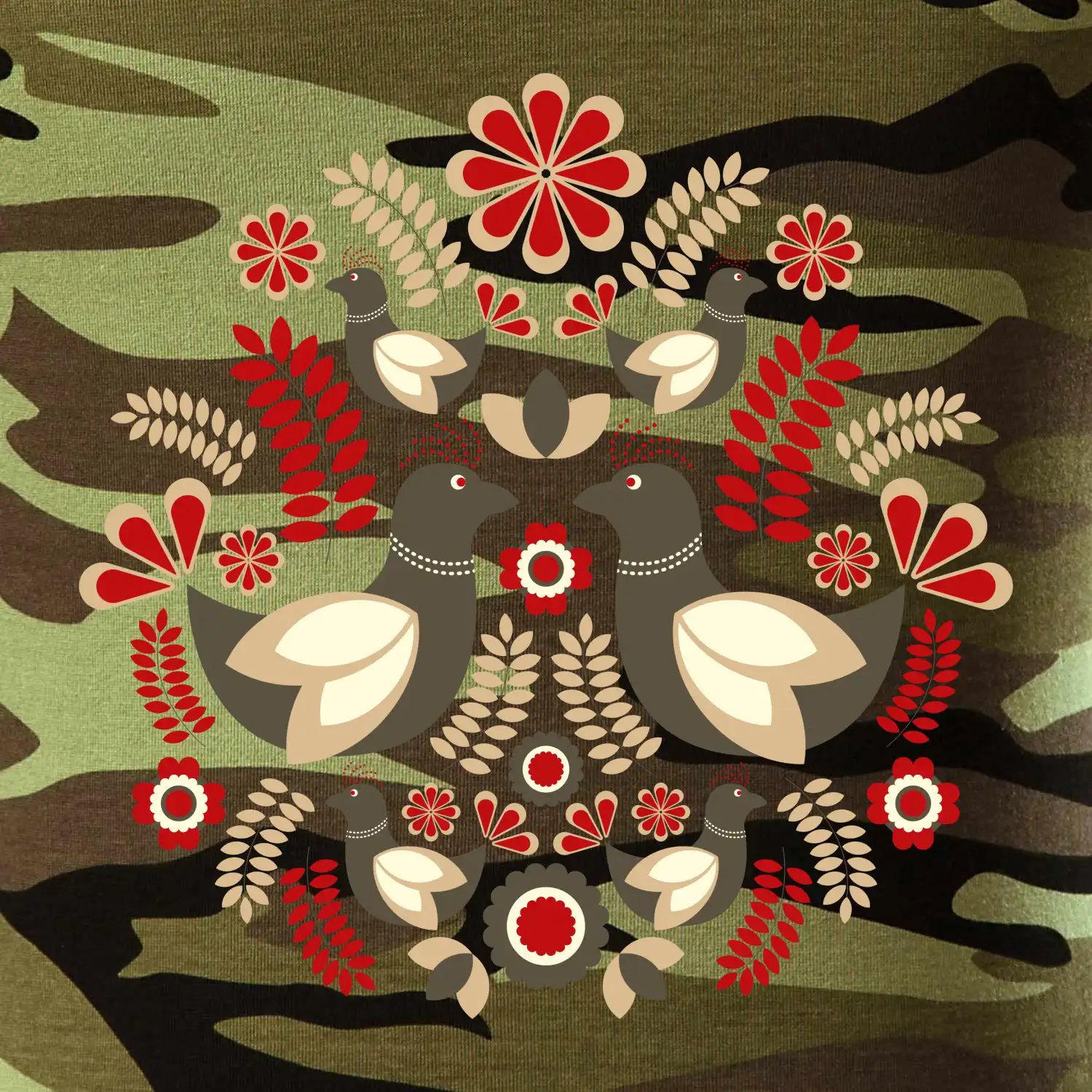 Folklór - hnědí ptáčci