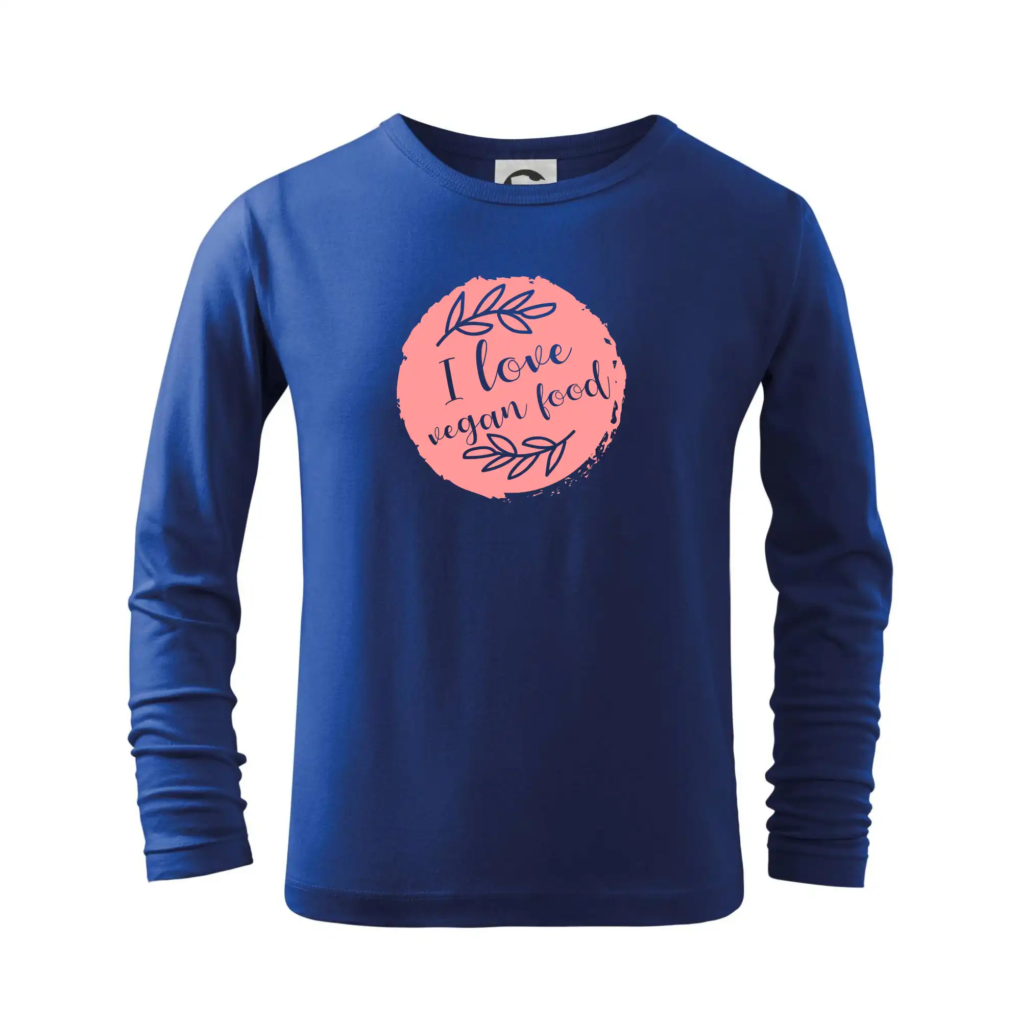 Životný štýl - I love vegan food - Tričko detské Long Sleeve
