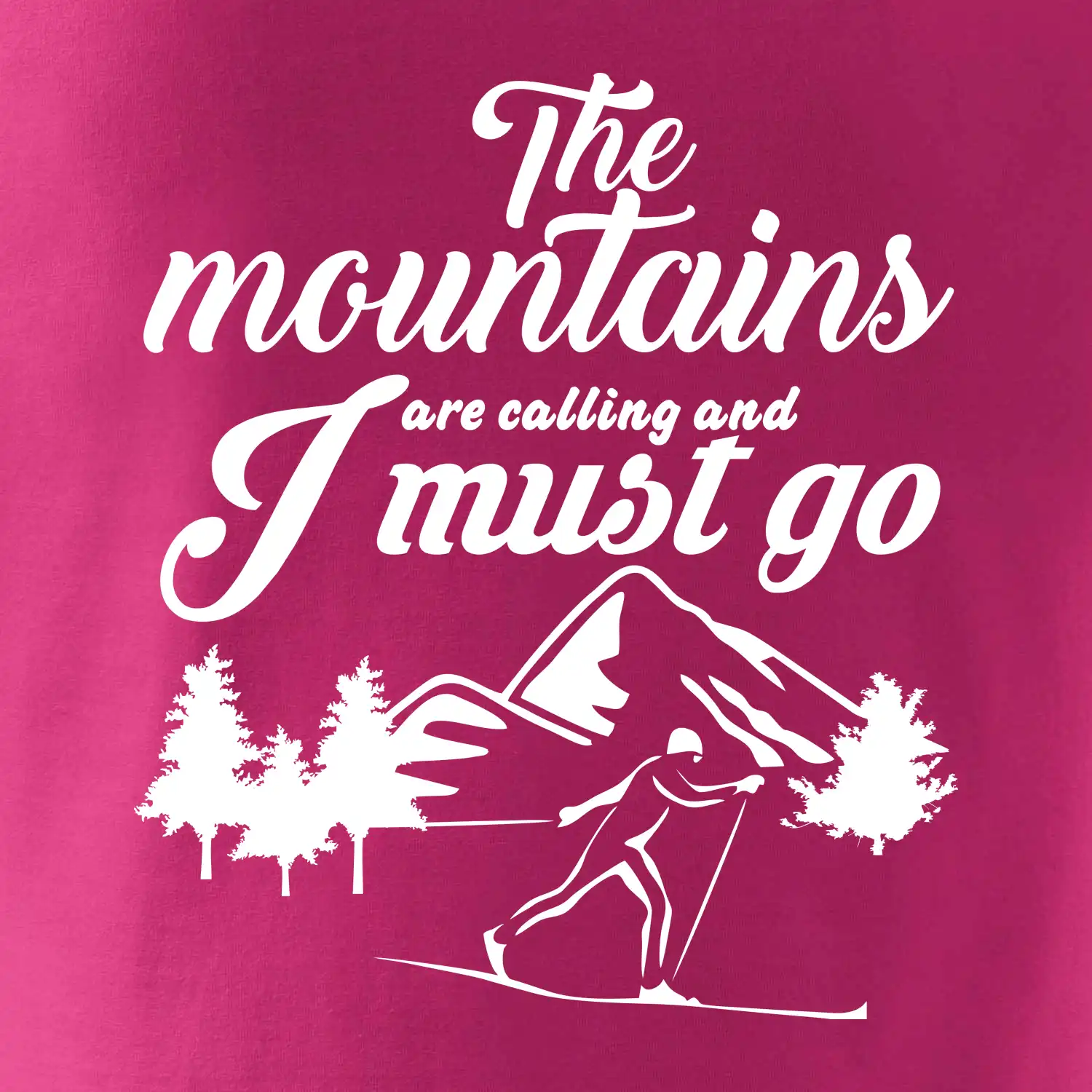 The mountains are calling běžkař